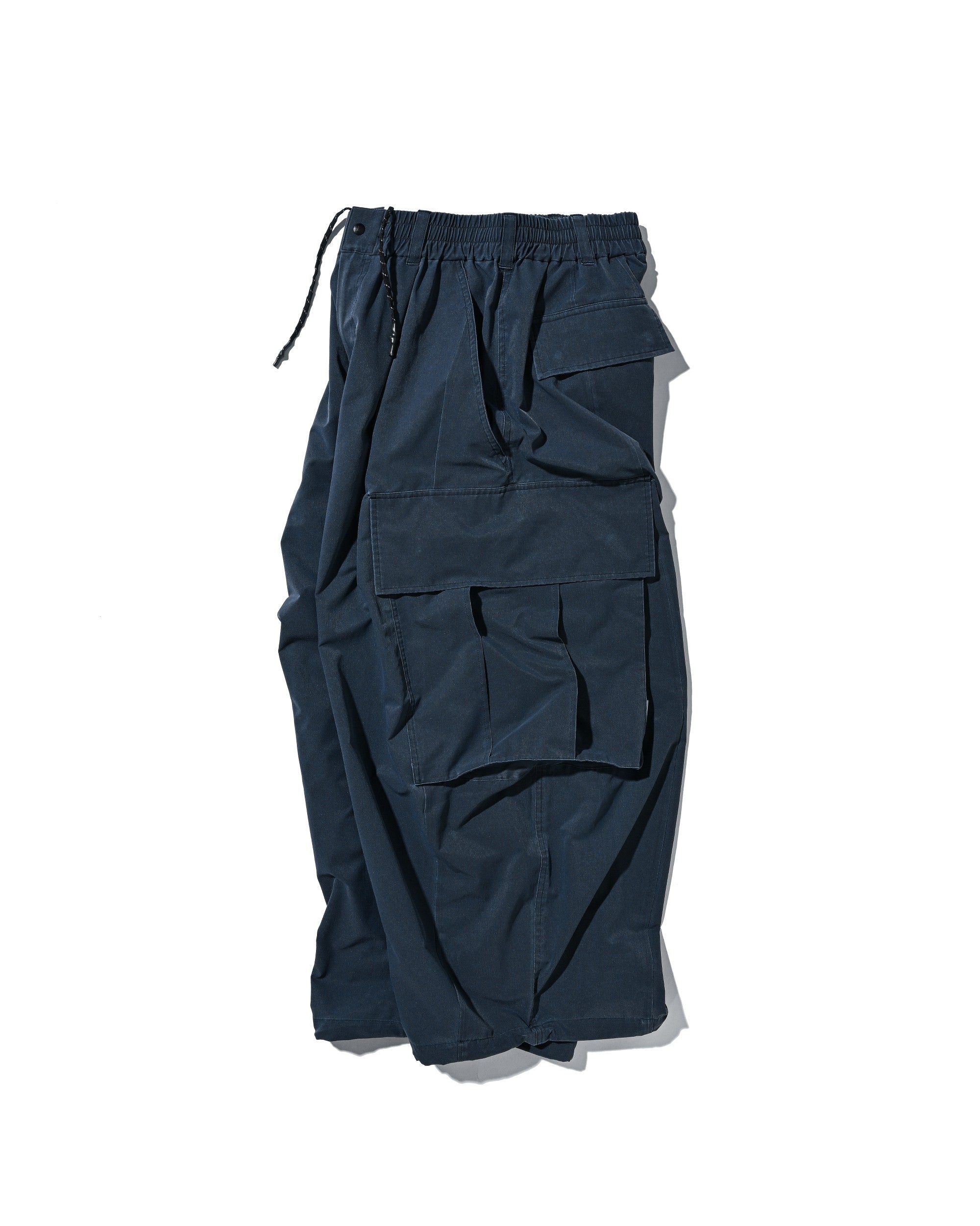 【5.20 WED 20:00- IN STOCK】VINTAGE EFFECT COOLDOTS® CITY MEGA POCKET BALLOON CARGO PANTS(NAVY)