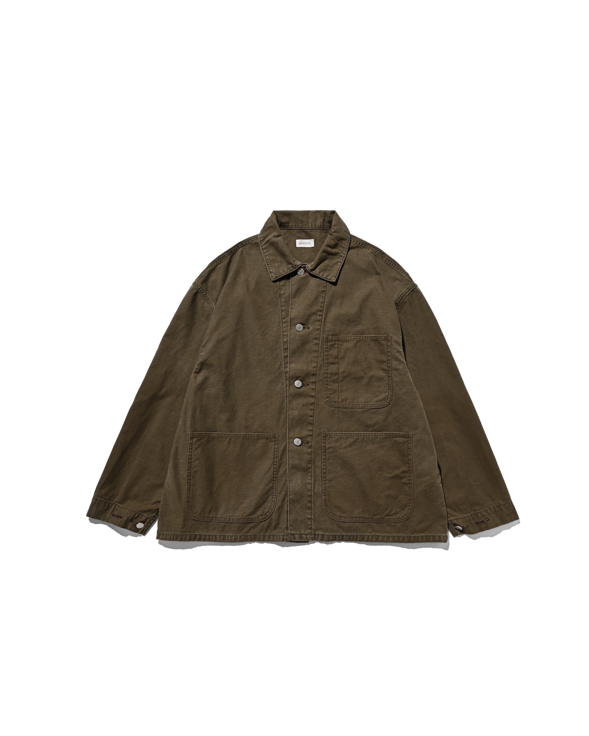 【2.4 WED 20:00- IN STOCK】VINTAGE EFFECT P-41 JACKET (OLIVE)