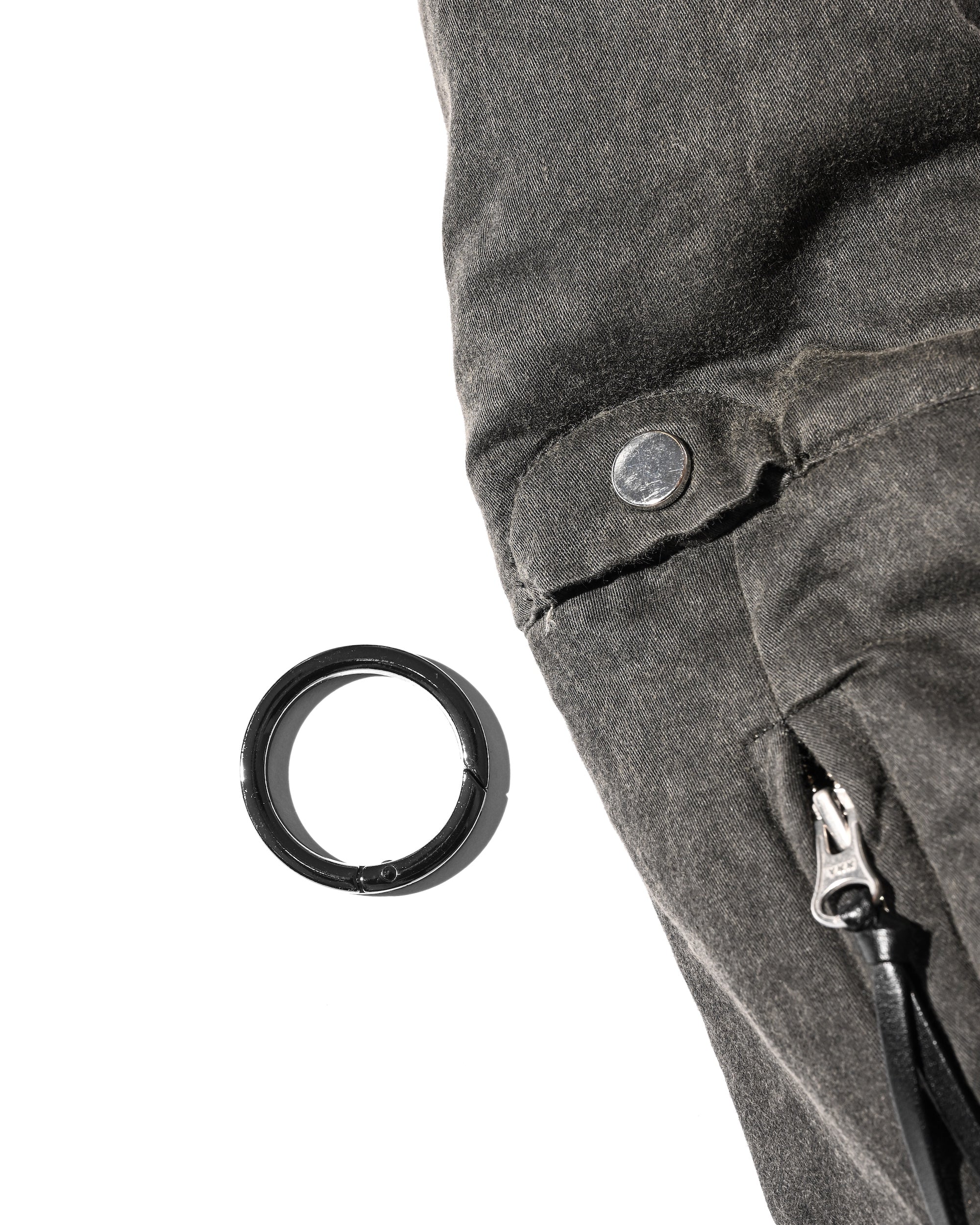 PADDED VINTAGE COTTON SYSTEM BAG LARGE (BLACK)