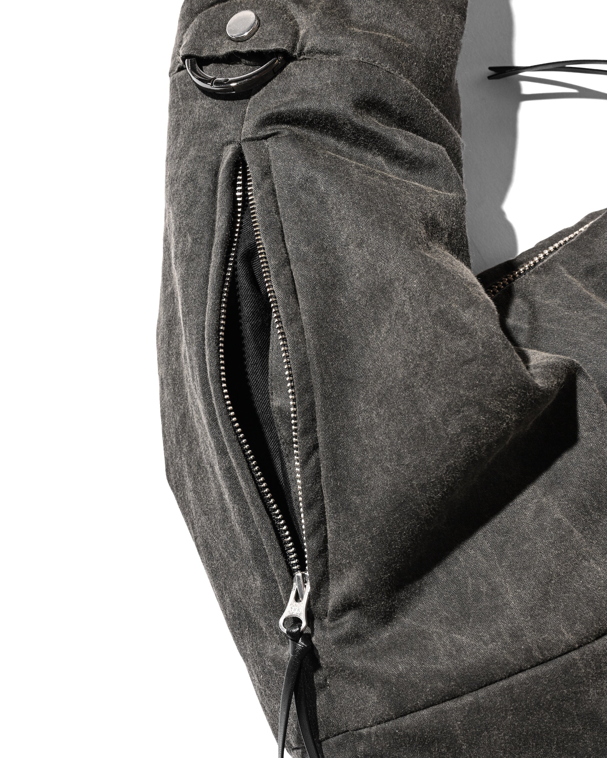 PADDED VINTAGE COTTON SYSTEM BAG LARGE (BLACK)