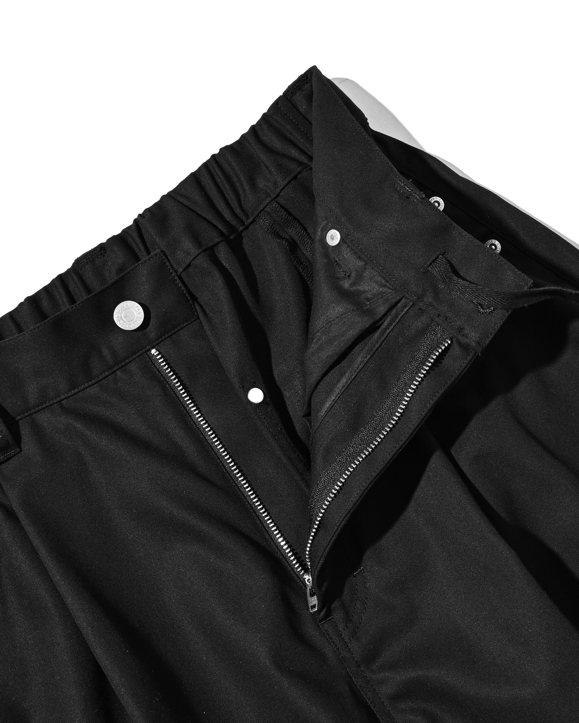 【5.16 SAT 20:00- IN STOCK】T/C GABARDINE CITY MASSIVE UTILITY PANTS (BLACK)