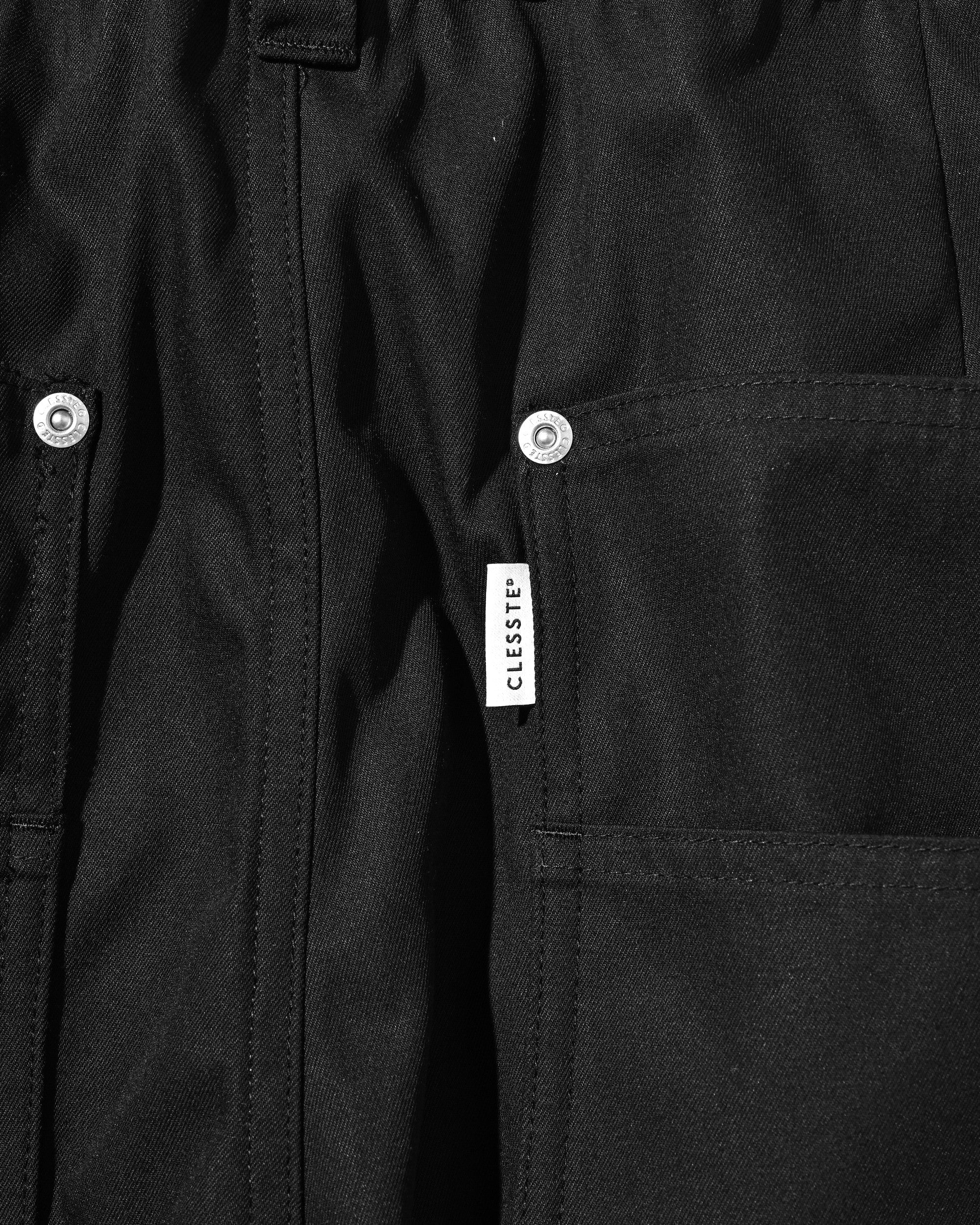 【5.16 SAT 20:00- IN STOCK】T/C GABARDINE CITY MASSIVE UTILITY PANTS (BLACK)