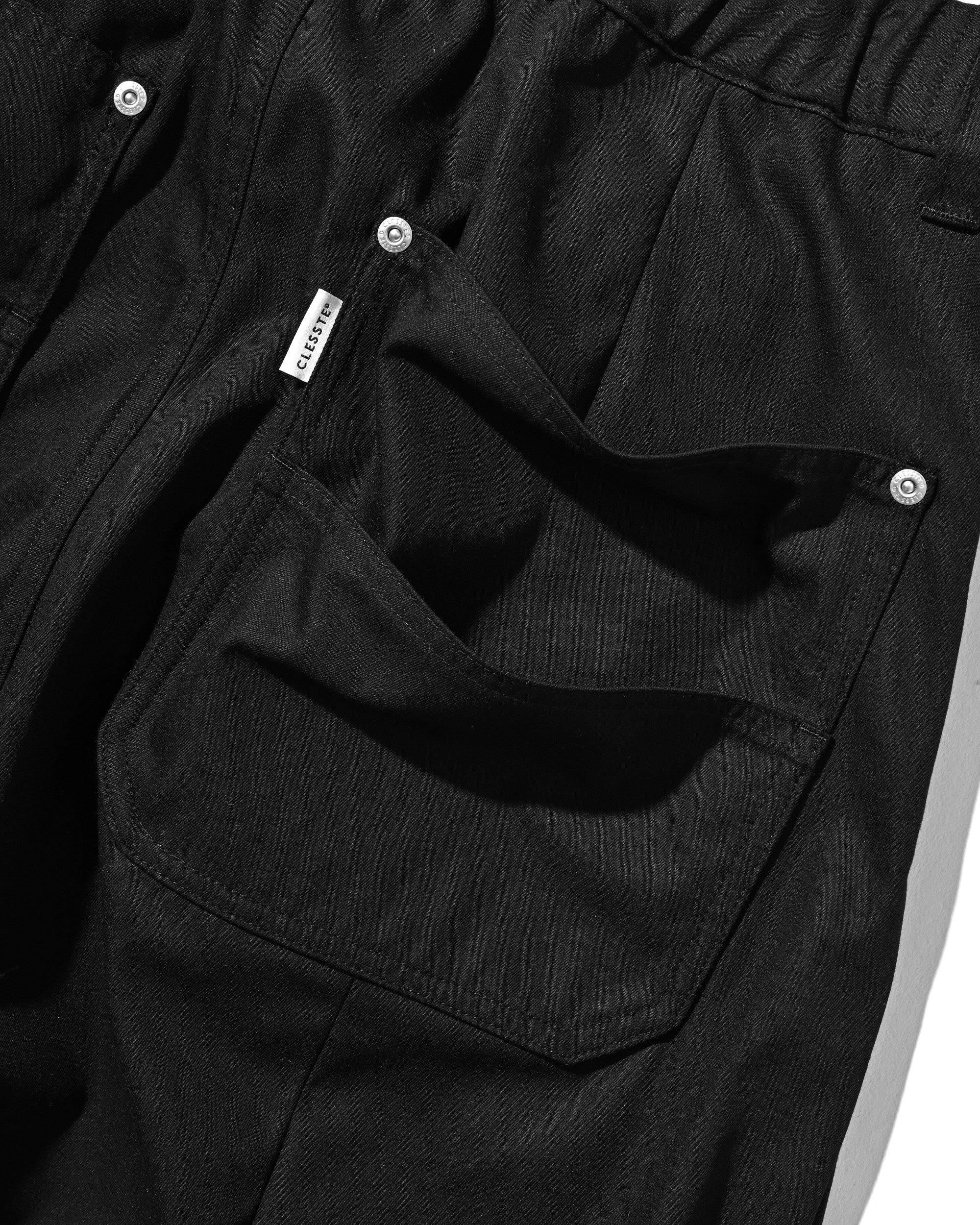 【5.16 SAT 20:00- IN STOCK】T/C GABARDINE CITY MASSIVE UTILITY PANTS (BLACK)