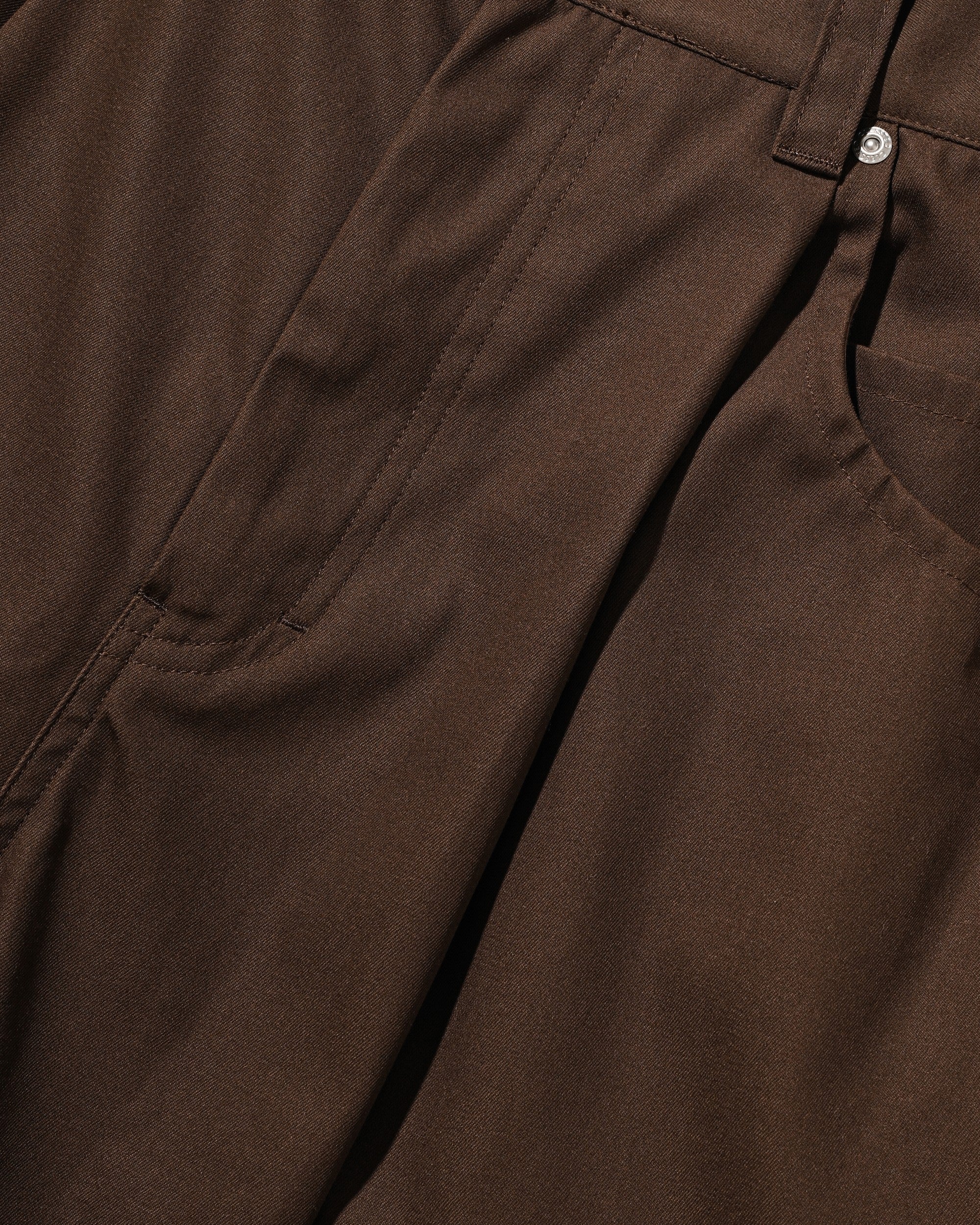 【5.16 SAT 20:00- IN STOCK】T/C GABARDINE CITY MASSIVE UTILITY PANTS (BROWN)