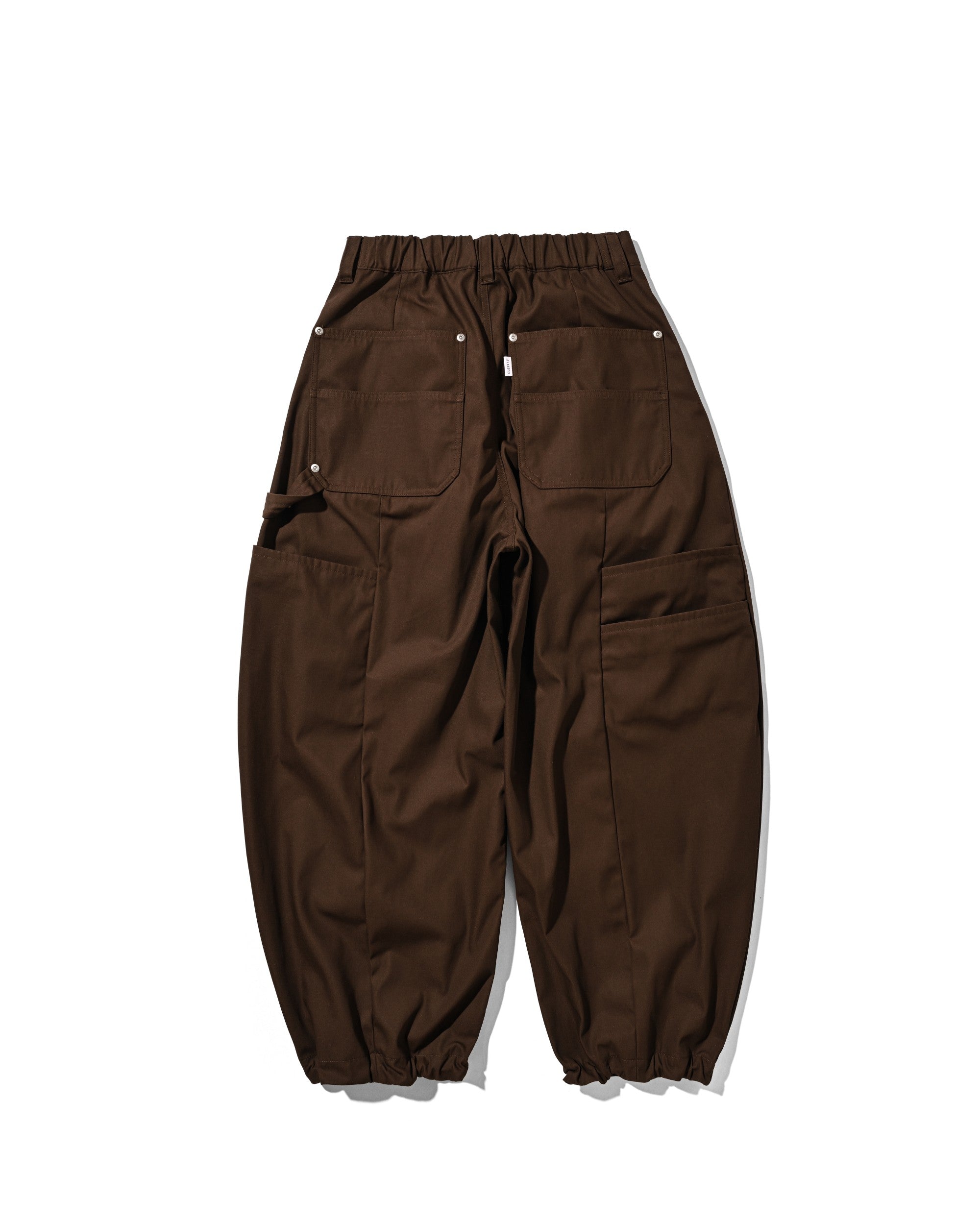 【5.16 SAT 20:00- IN STOCK】T/C GABARDINE CITY MASSIVE UTILITY PANTS (BROWN)