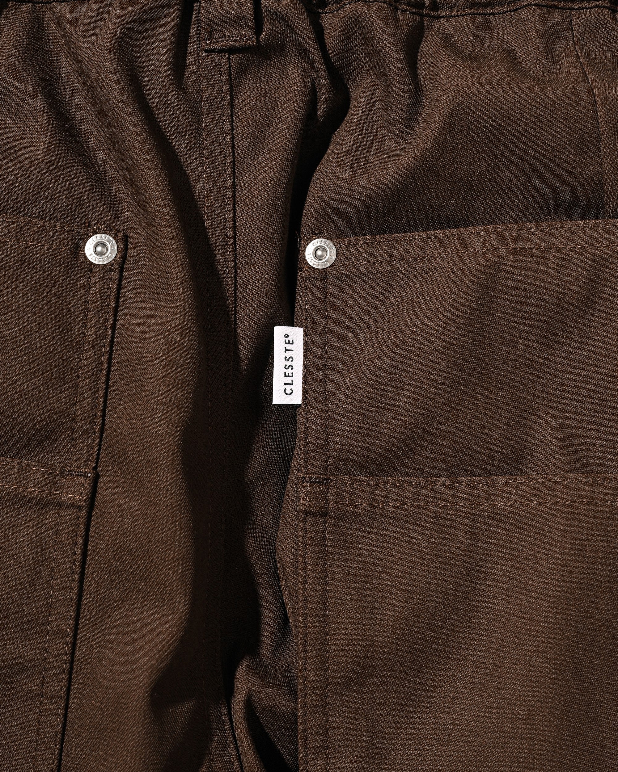 【5.16 SAT 20:00- IN STOCK】T/C GABARDINE CITY MASSIVE UTILITY PANTS (BROWN)