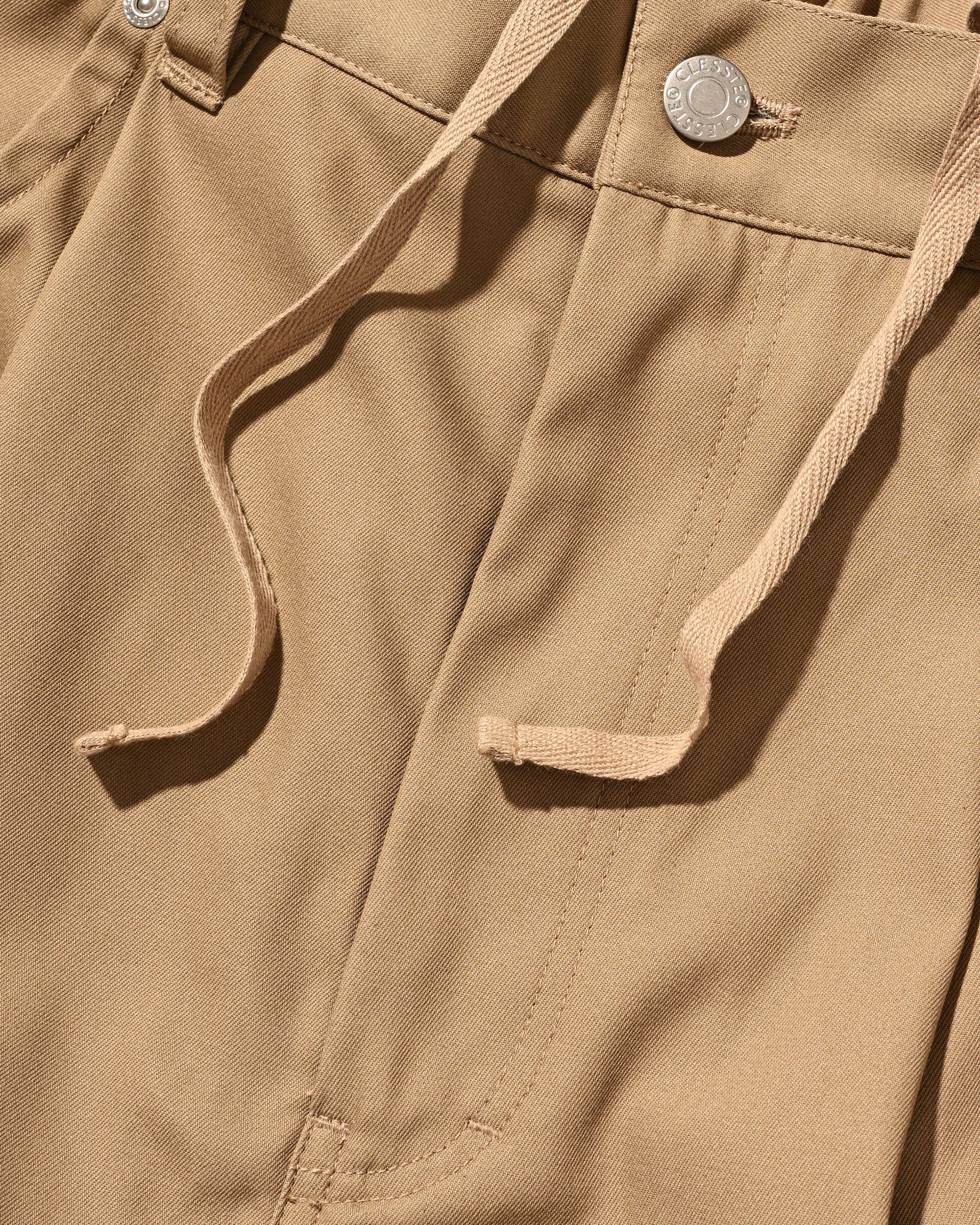 【5.16 SAT 20:00- IN STOCK】T/C GABARDINE CITY MASSIVE UTILITY PANTS (BEIGE)