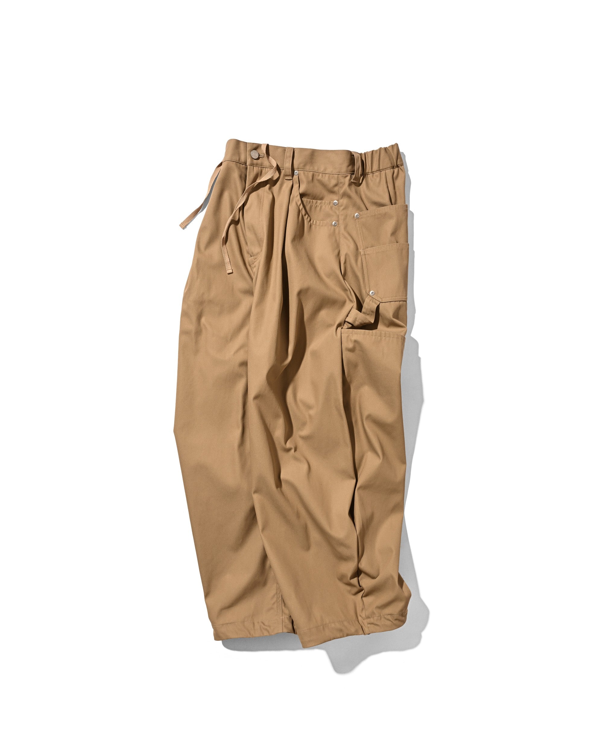 【5.16 SAT 20:00- IN STOCK】T/C GABARDINE CITY MASSIVE UTILITY PANTS (BEIGE)