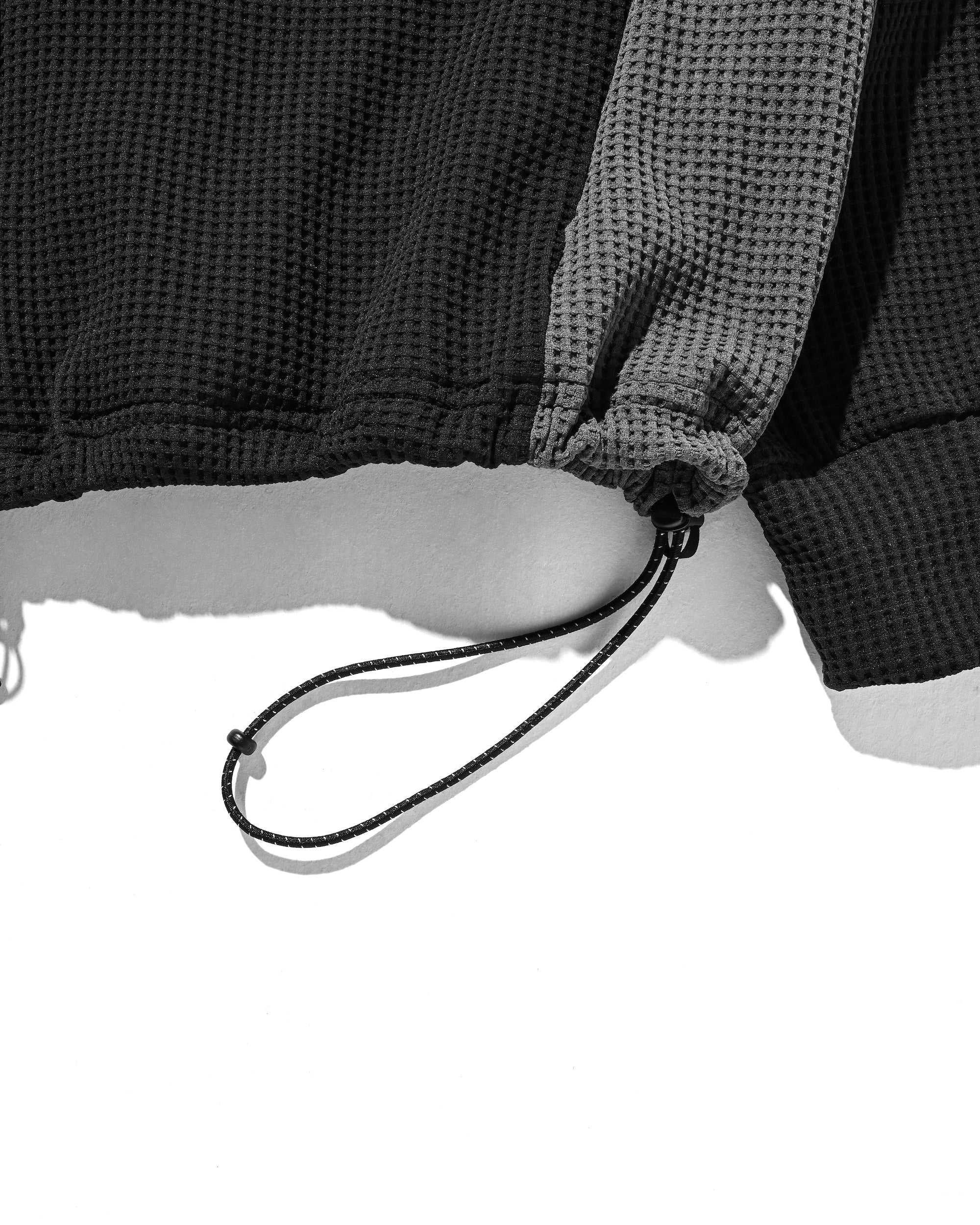 CITY LIGHT THERMAL ZIP UP (BLACK×GRAY)