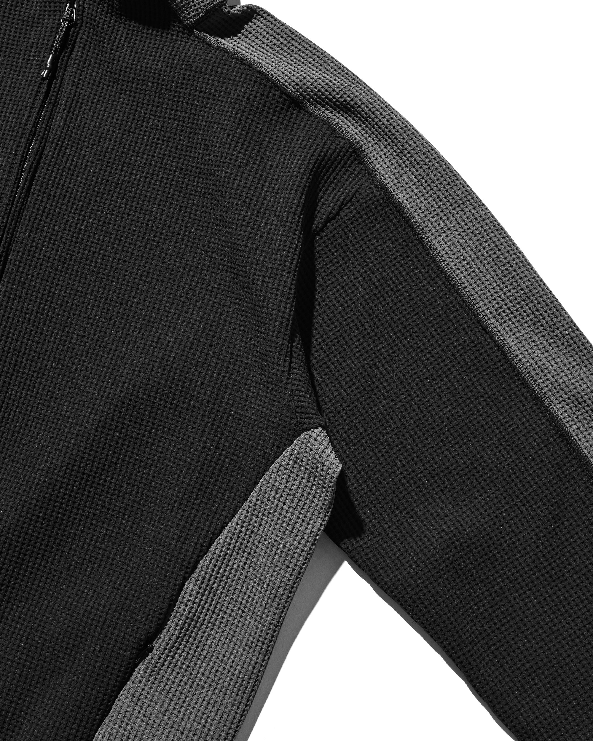 CITY LIGHT THERMAL ZIP UP (BLACK×GRAY)