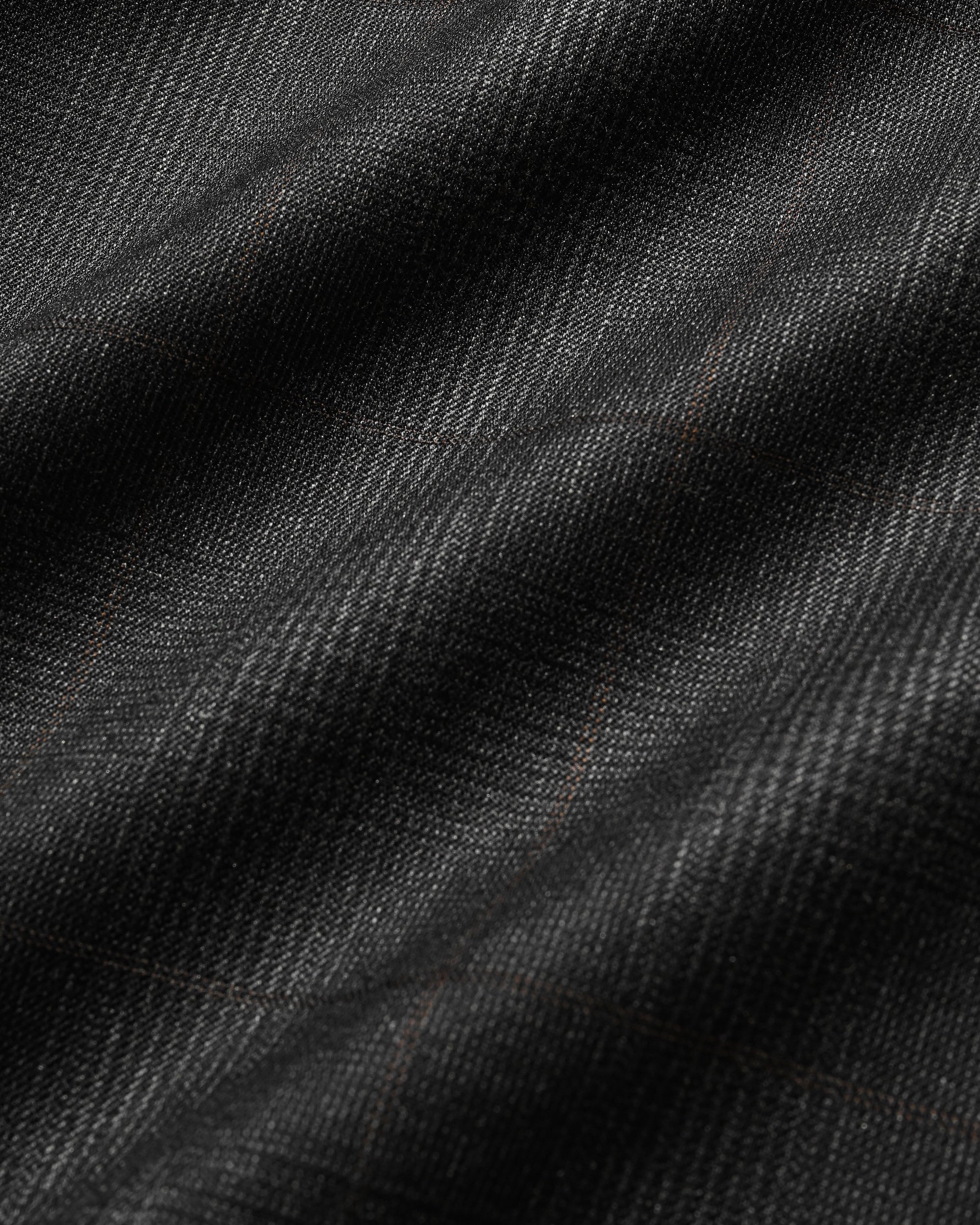 【1.28 WED 20:00- IN STOCK】LIGHT WOOL CROPPED LENGTH EVERYDAY L/S SHIRT (GLEN CHECK(GRAY))