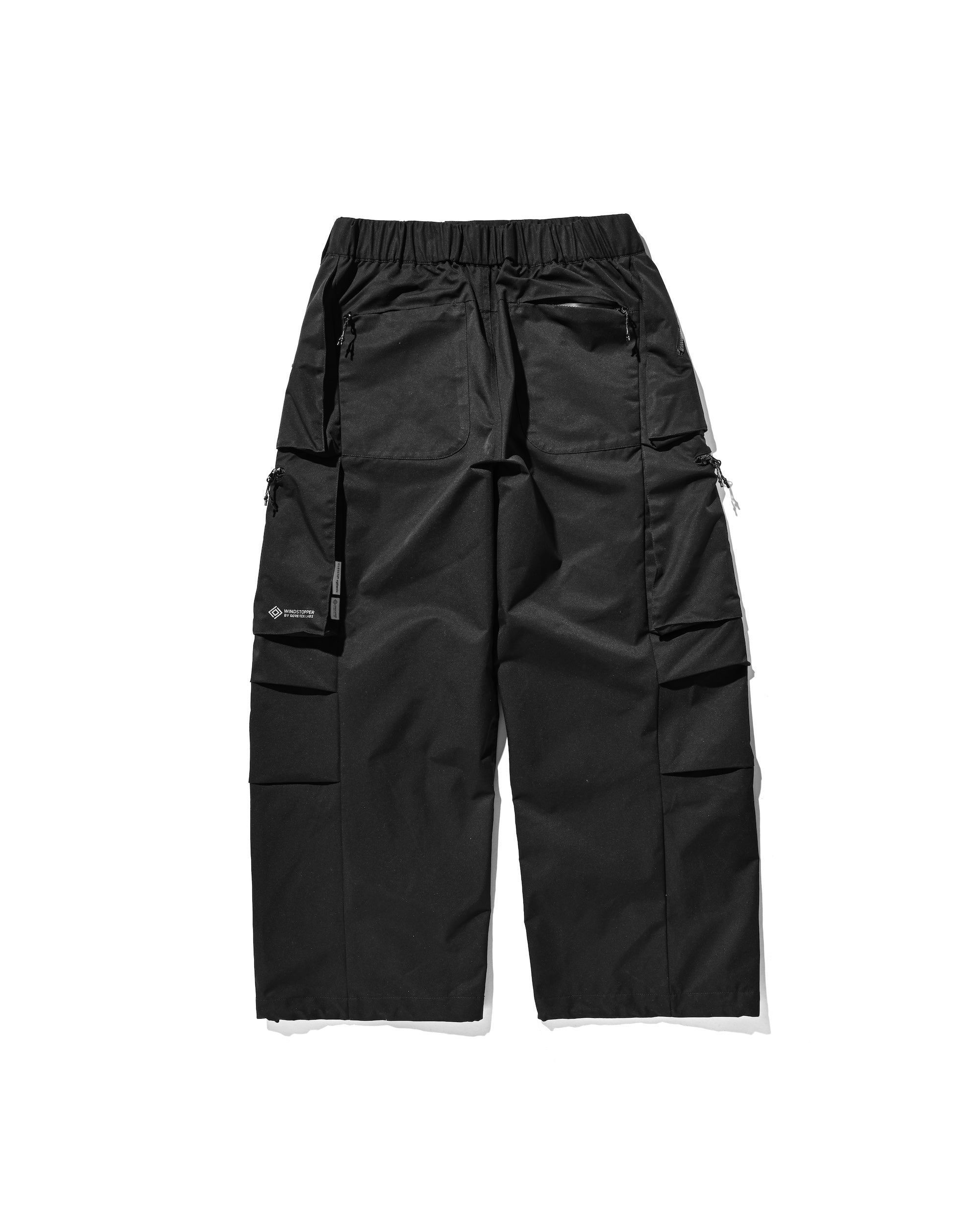 +phenix WINDSTOPPER® by GORE-TEX LABS TWILL CITY MILITARY CURVE PANTS (BLACK)