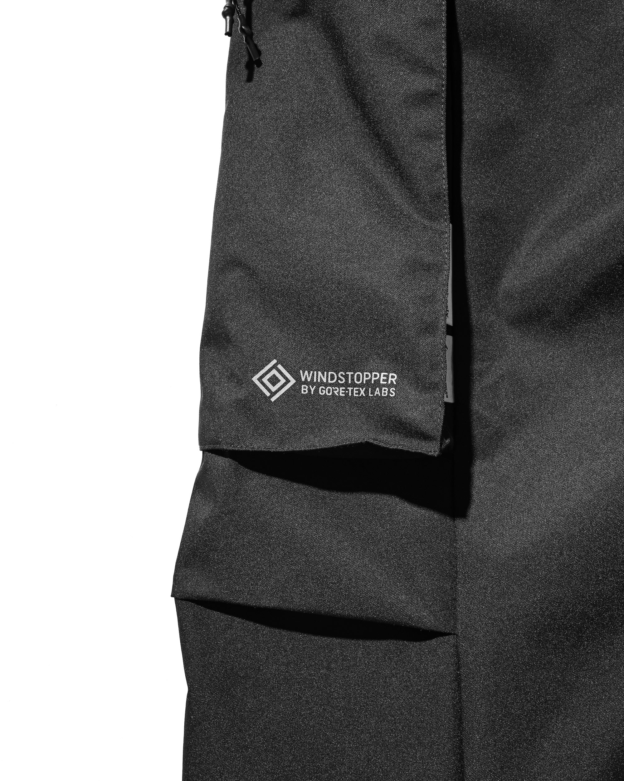 +phenix WINDSTOPPER® by GORE-TEX LABS TWILL CITY MILITARY CURVE PANTS (BLACK)