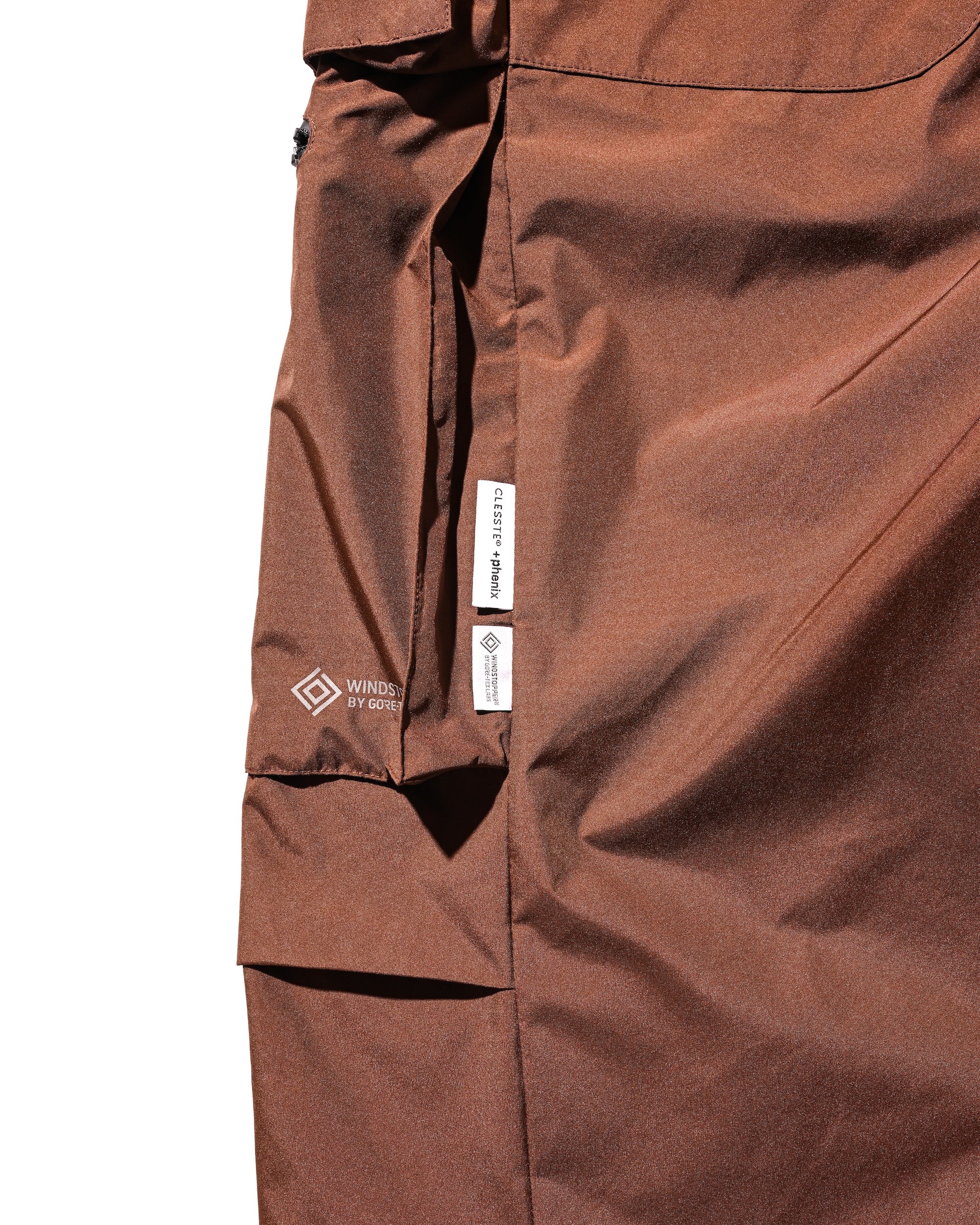 +phenix WINDSTOPPER® by GORE-TEX LABS CITY MILITARY CURVE PANTS (CHOCOLATE BROWN)