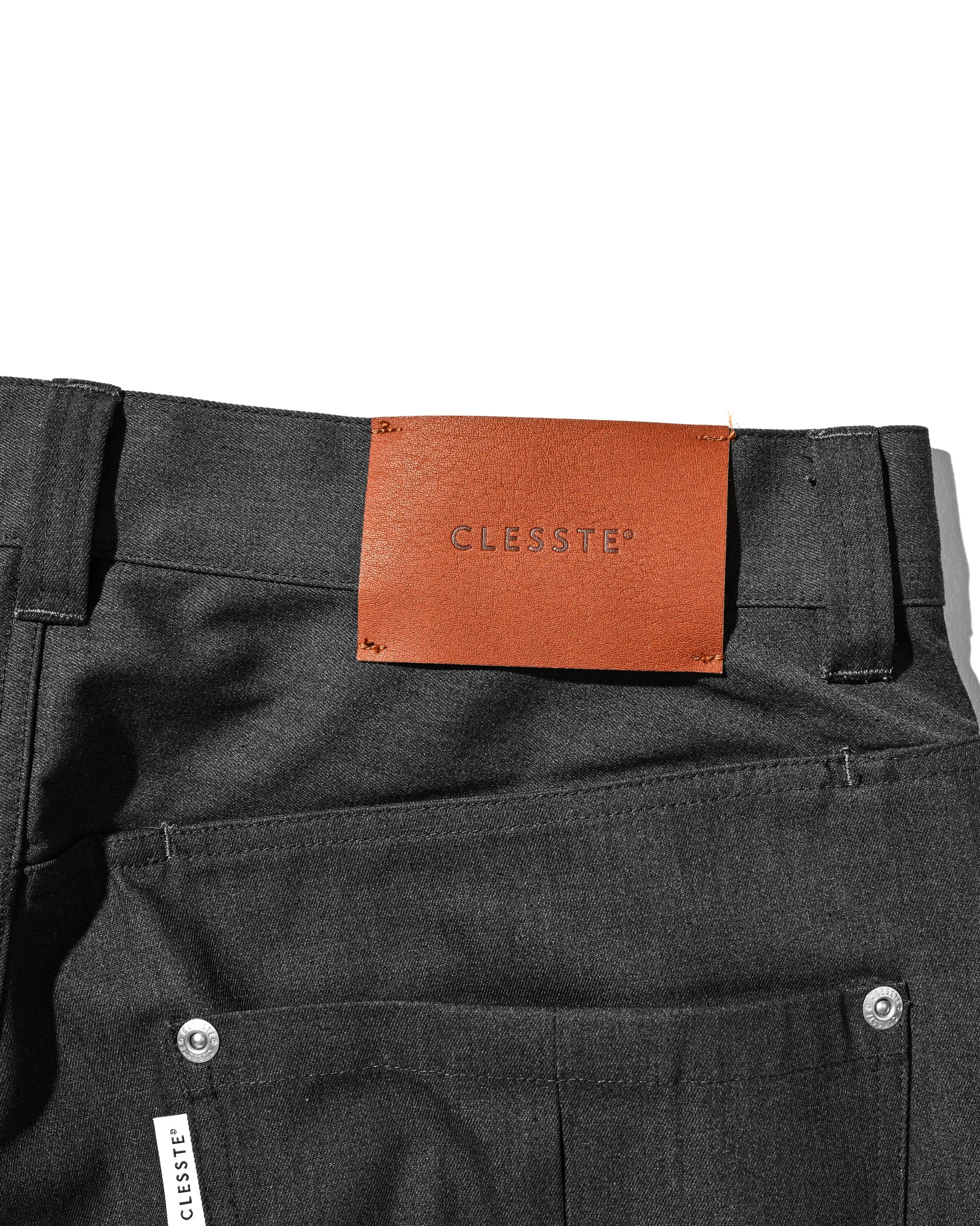【8.5 WED 20:00- IN STOCK】T/C GABARDINE CITY WIDE STRAIGHT PANTS (CHARCOAL)