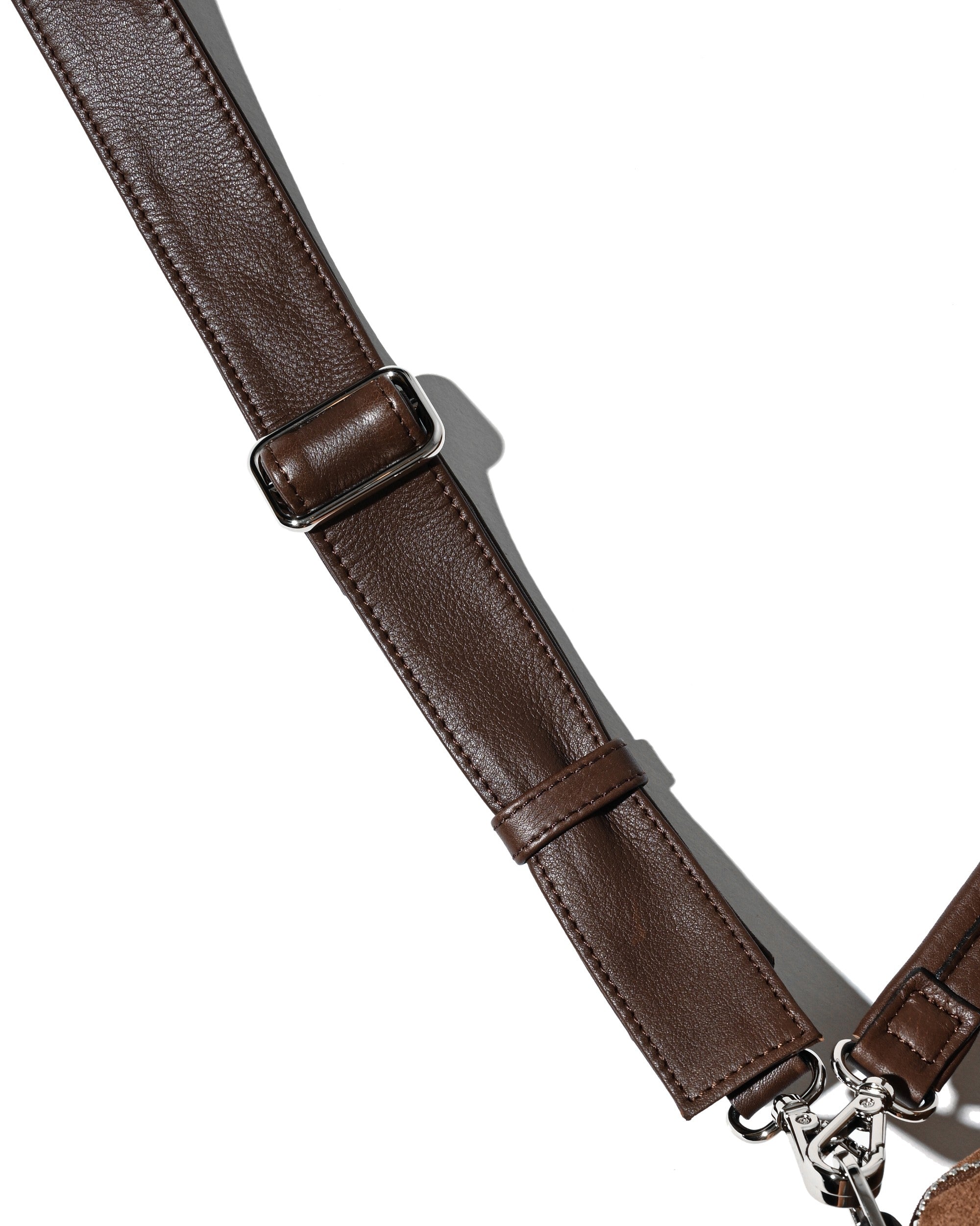 SUEDE DAYOFF BAG LARGE (BROWN)