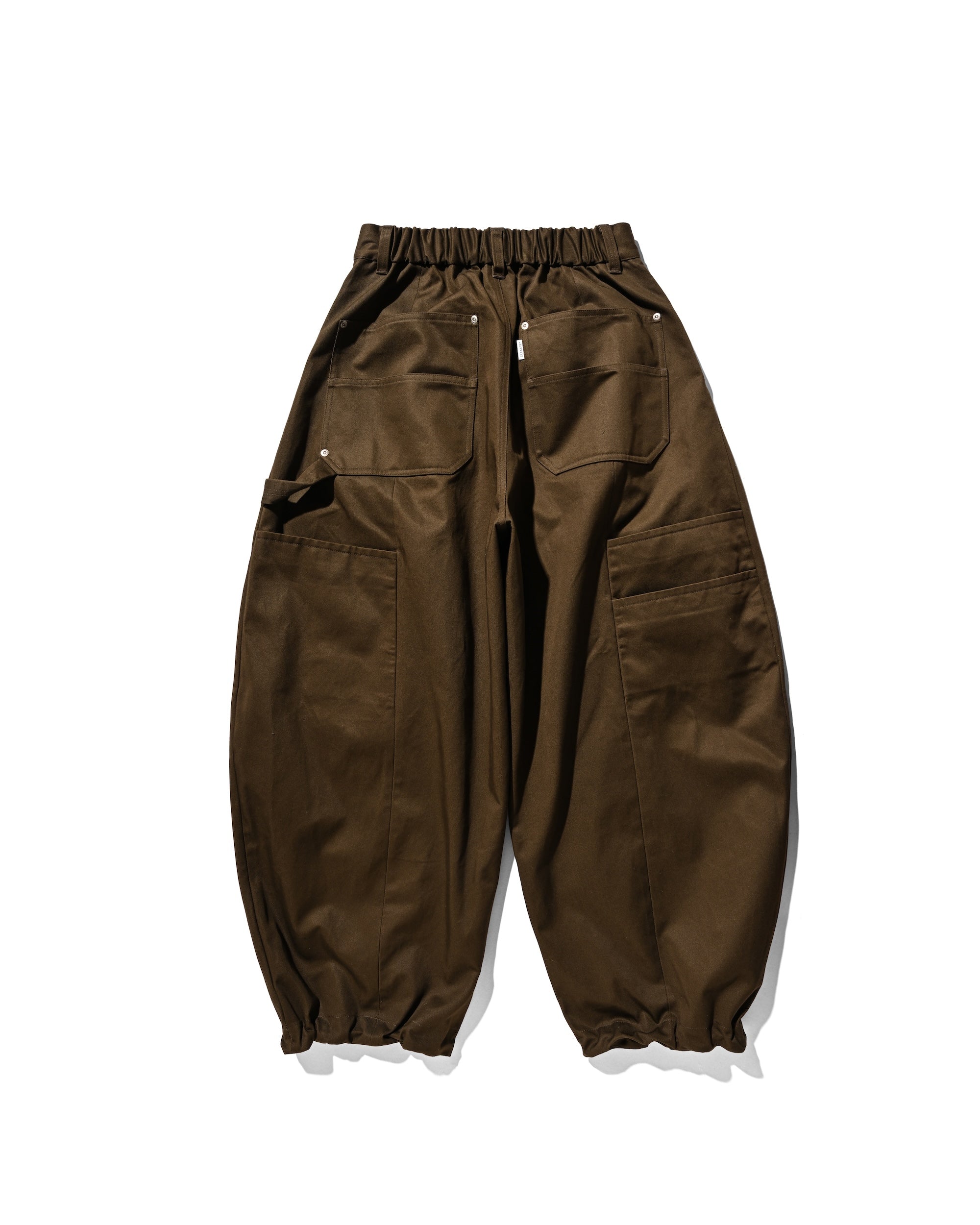 11.12 WED 20:00- IN STOCK】CITY MASSIVE UTILITY PANTS (BROWN)