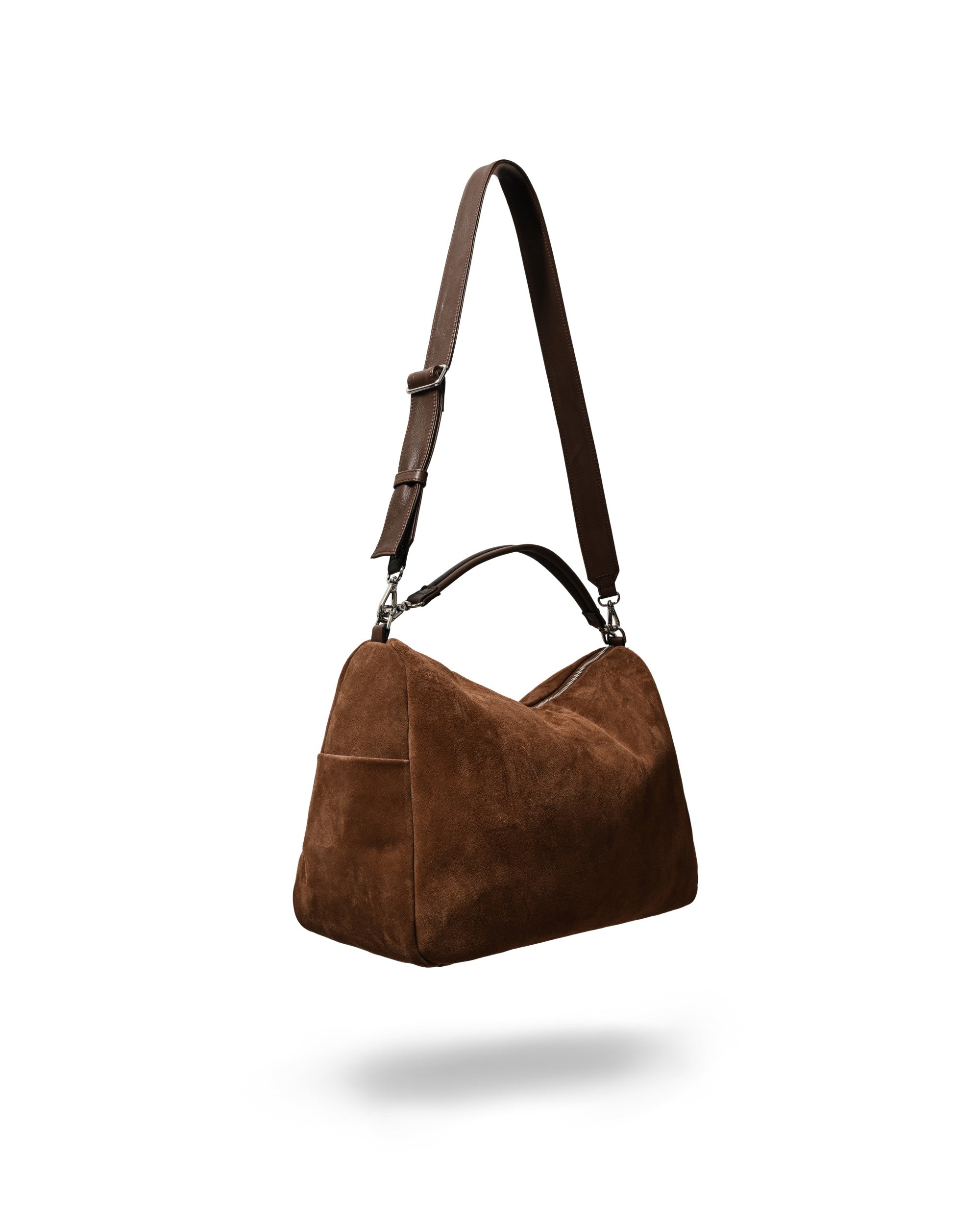 【5.27 WED 20:00- IN STOCK】SUEDE DAYOFF BAG LARGE (BROWN)