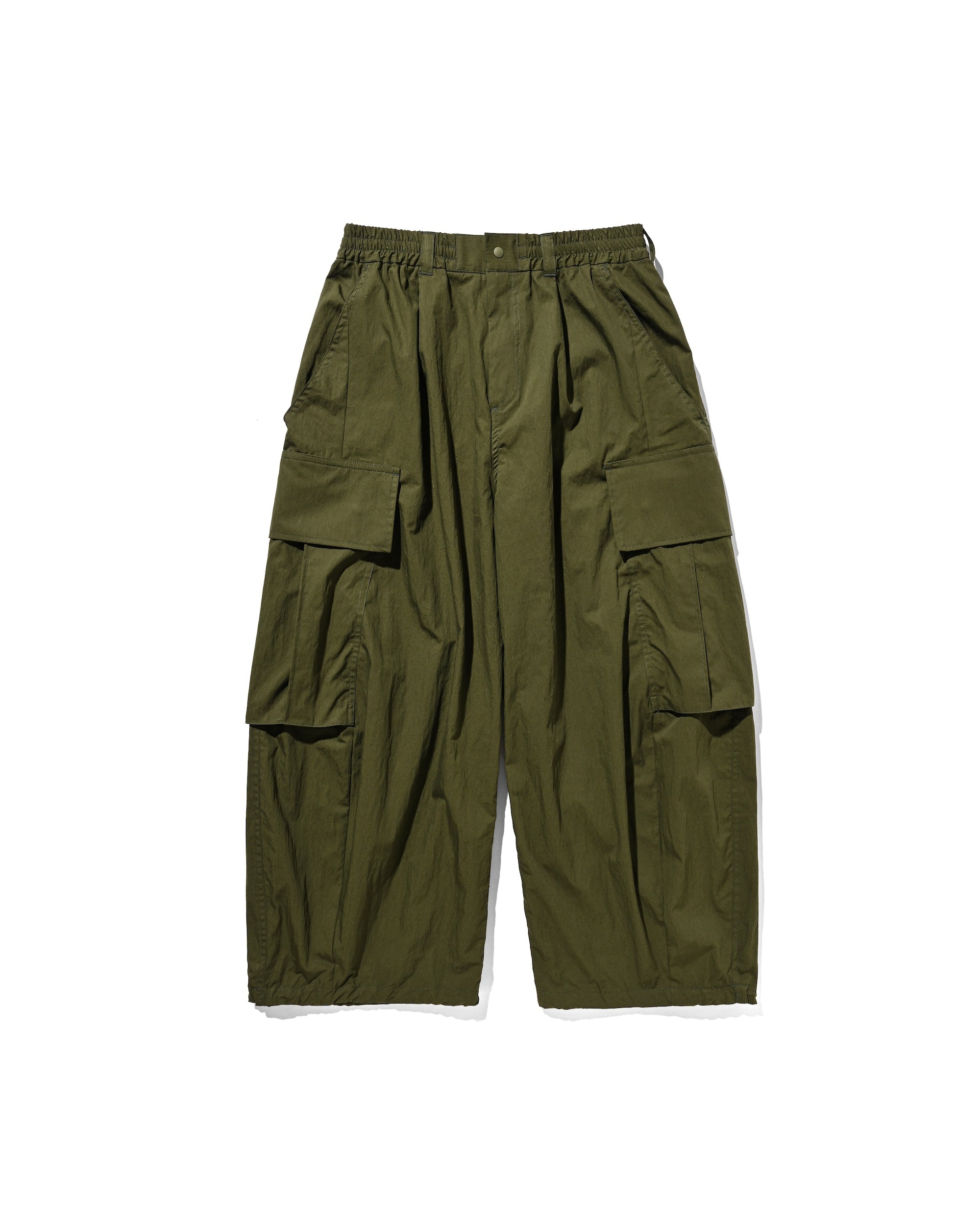 MEGA POCKET BALLOON CARGO PANTS (OLIVE)