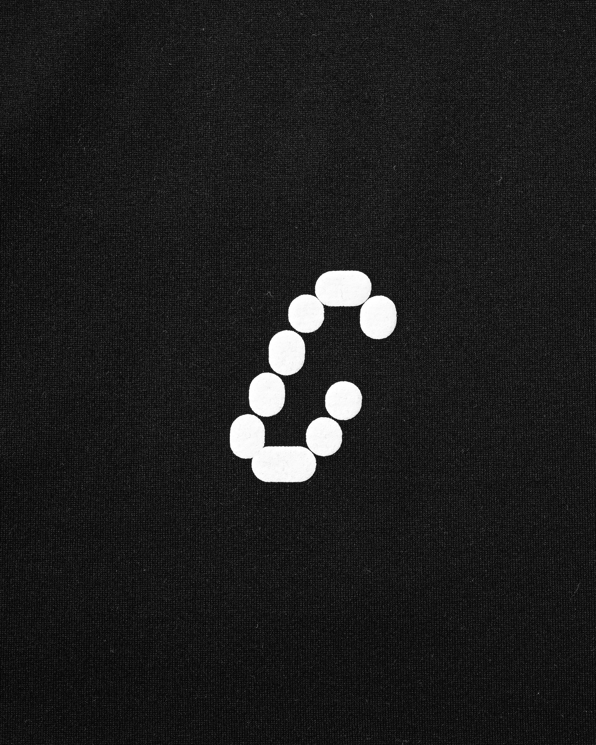 STAFF T-SHIRT WITH DRAWSTRINGS (BLACK)