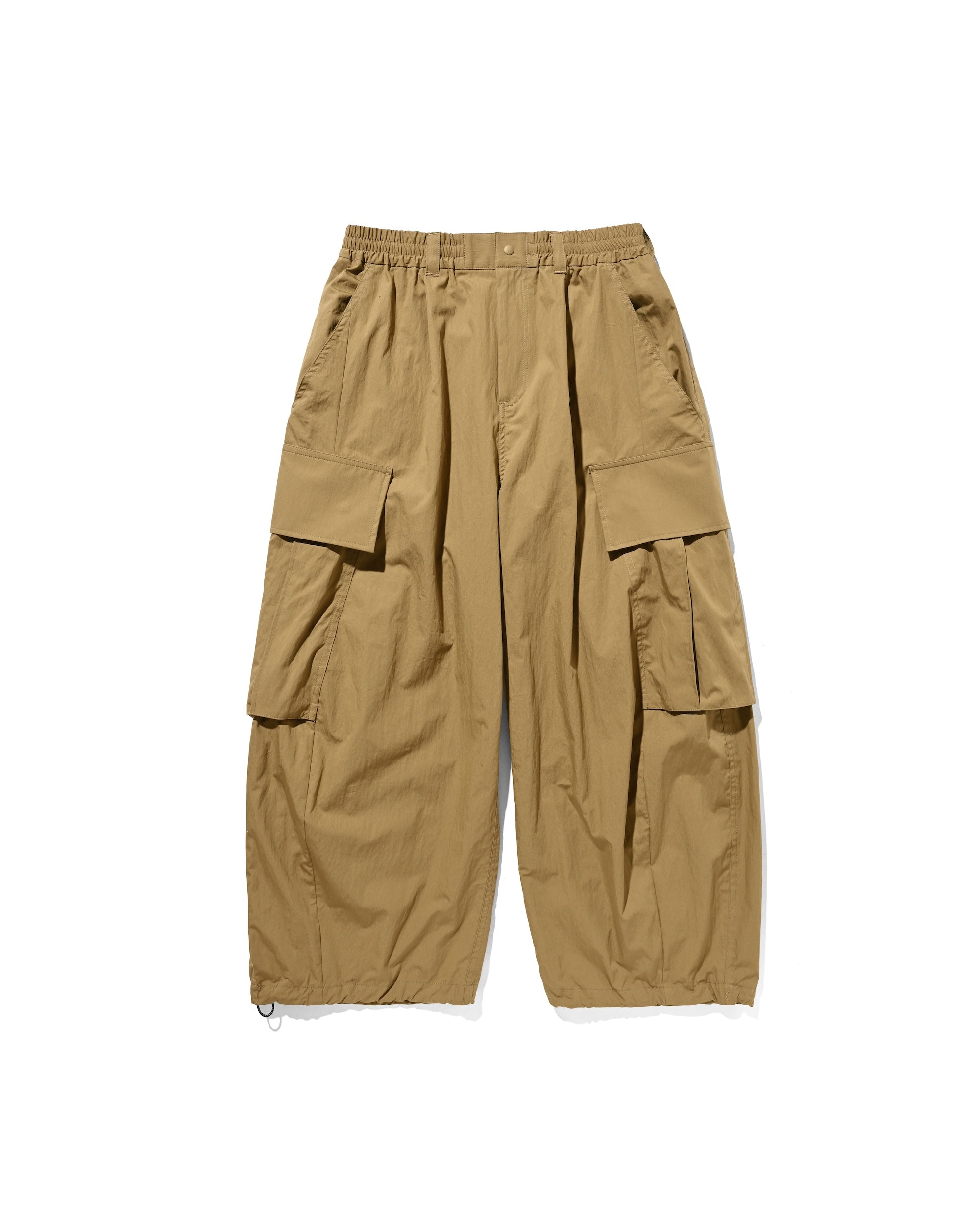 【11.26 WED 20:00- IN STOCK】MEGA POCKET BALLOON CARGO PANTS (BEIGE)