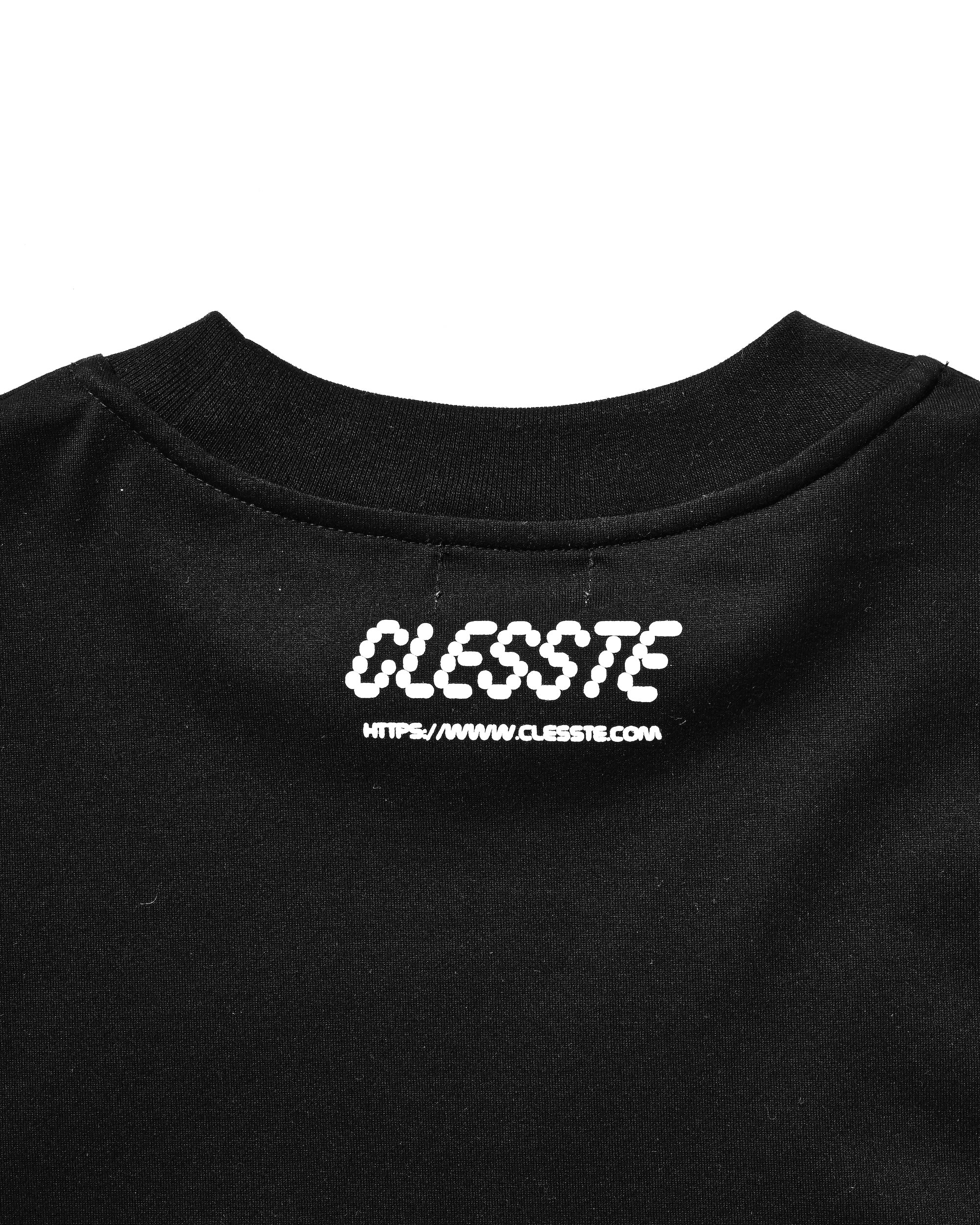 STAFF T-SHIRT WITH DRAWSTRINGS (BLACK)