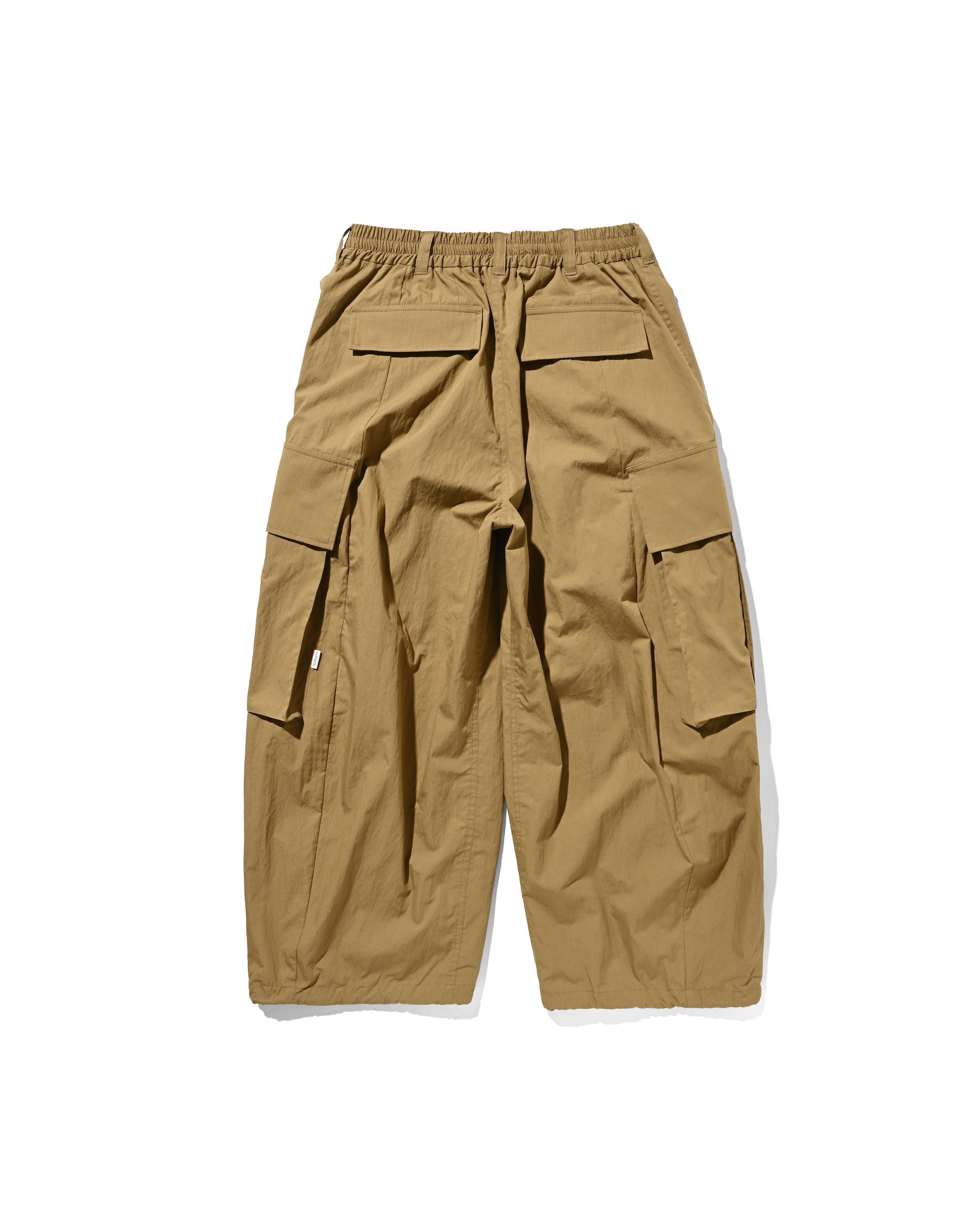 【11.26 WED 20:00- IN STOCK】MEGA POCKET BALLOON CARGO PANTS (BEIGE)