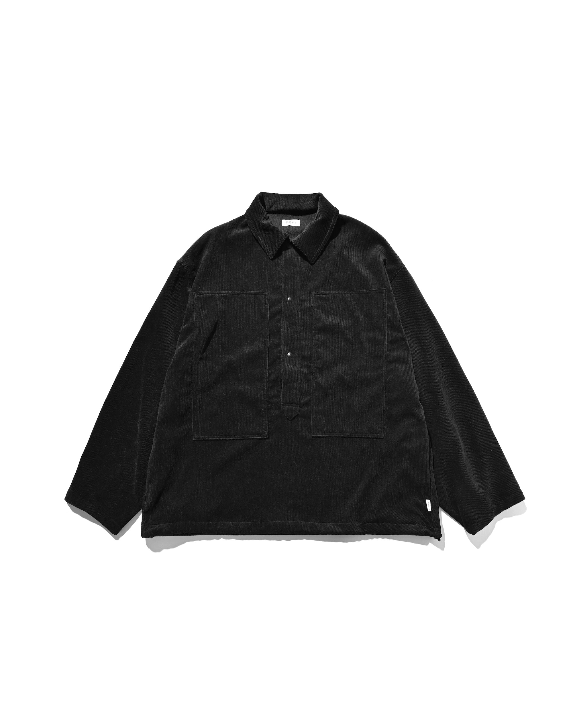 TECH CORDUROY US ARMY M-35 PULLOVER JACKET (BLACK)