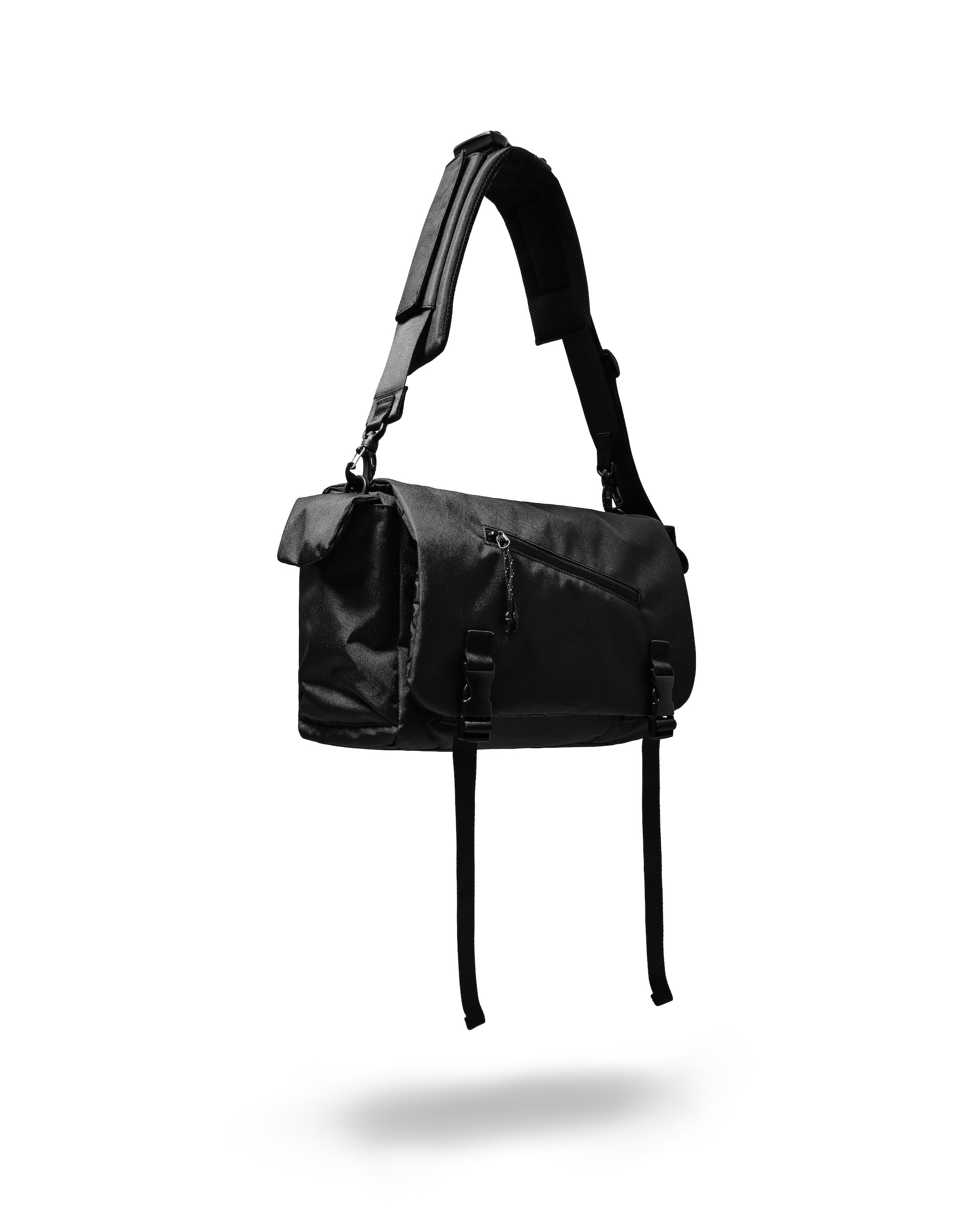 【6.13 SAT 20:00- IN STOCK】JOURNEY CROSS MESSENGER BAG (BLACK)