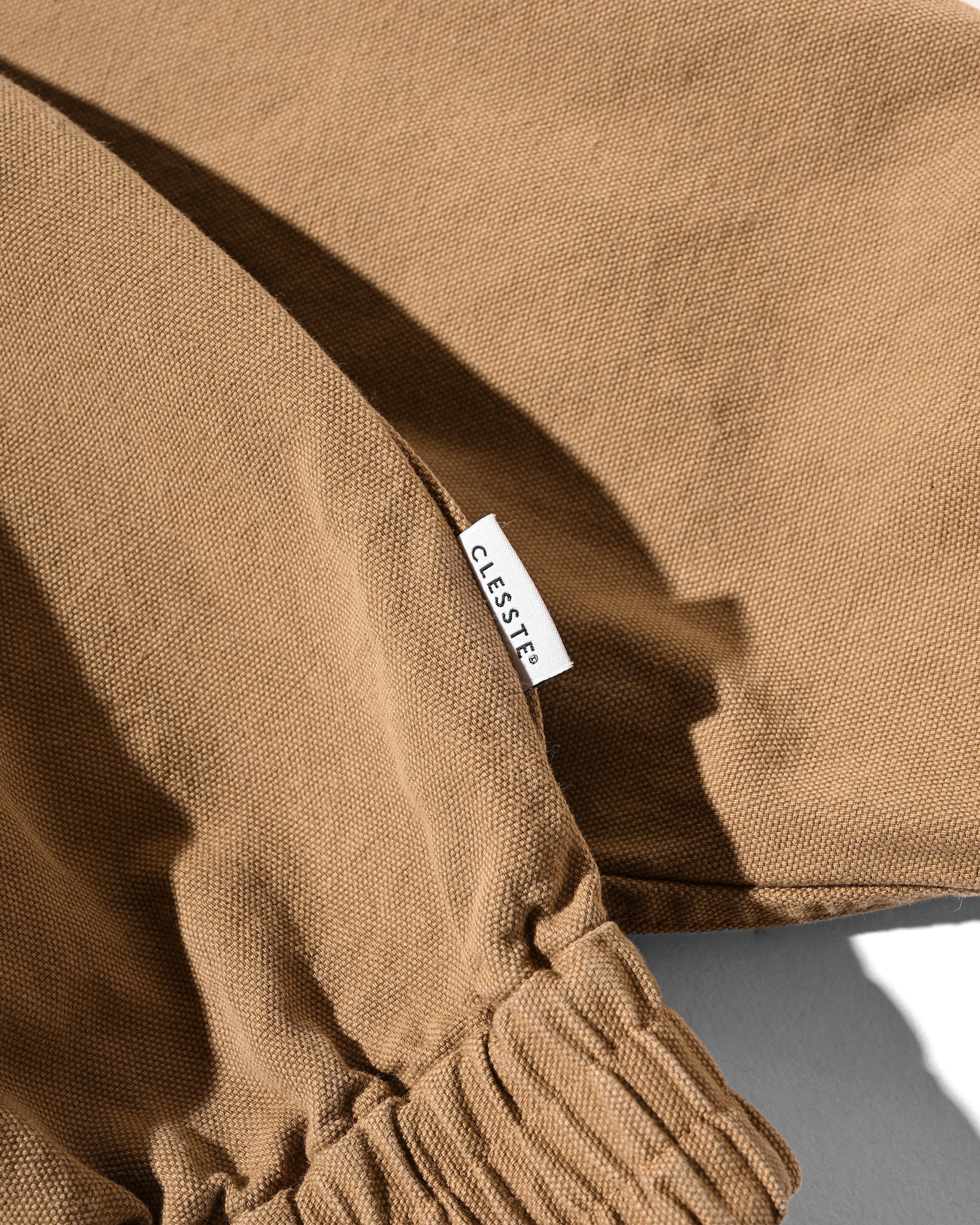 VINTAGE DYED DUCK CITY UTILITY JACKET (BEIGE)