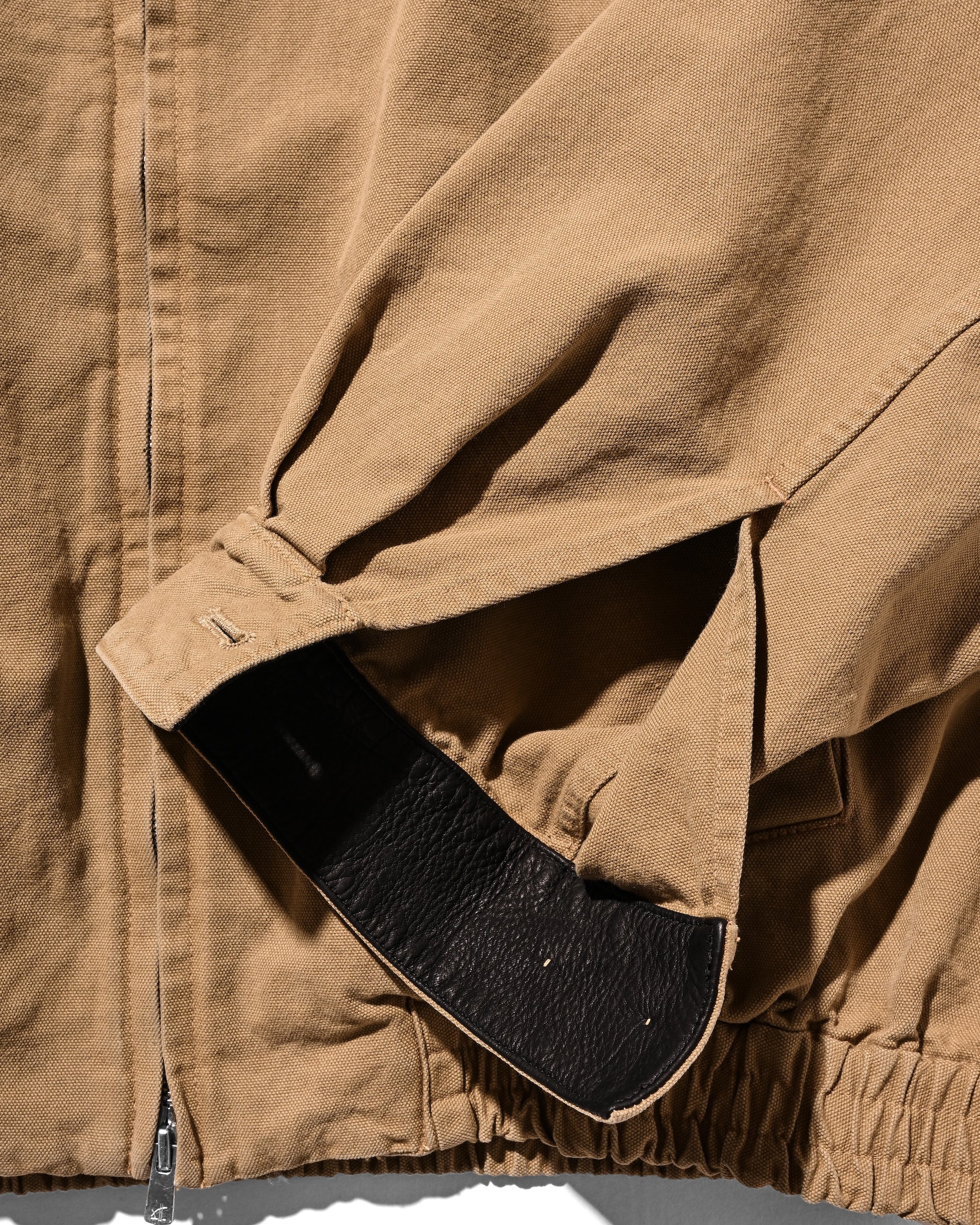 VINTAGE DYED DUCK CITY UTILITY JACKET (BEIGE)