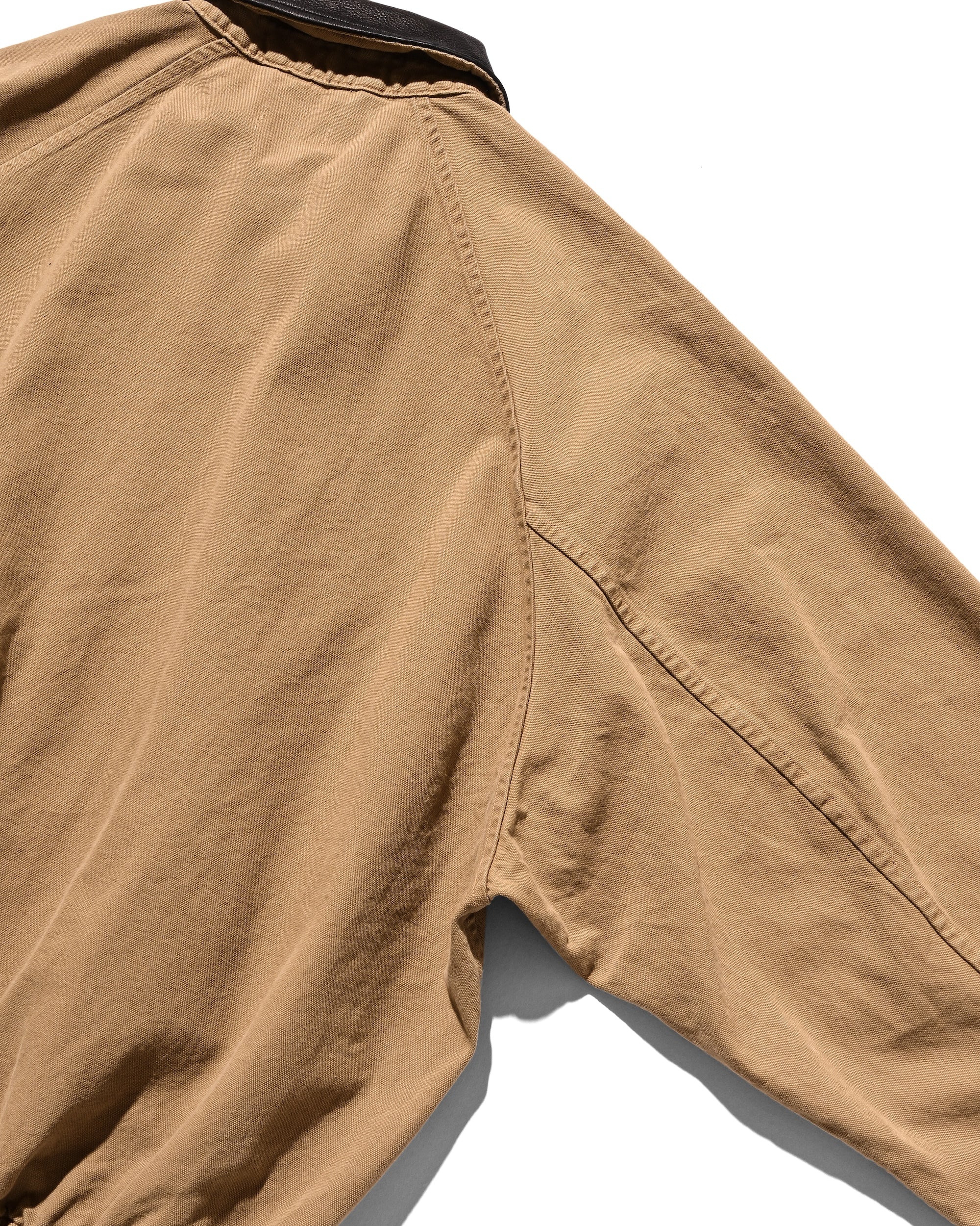 VINTAGE DYED DUCK CITY UTILITY JACKET (BEIGE)