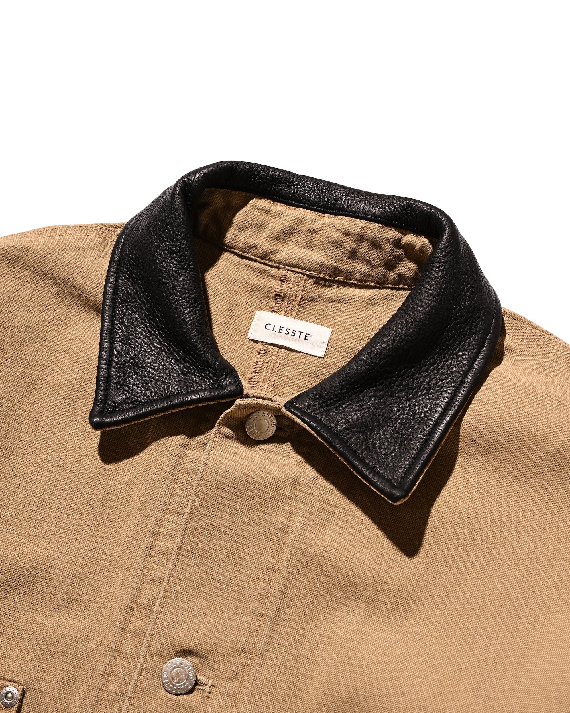 VINTAGE DYED CITY UTILITY COAT (BEIGE)