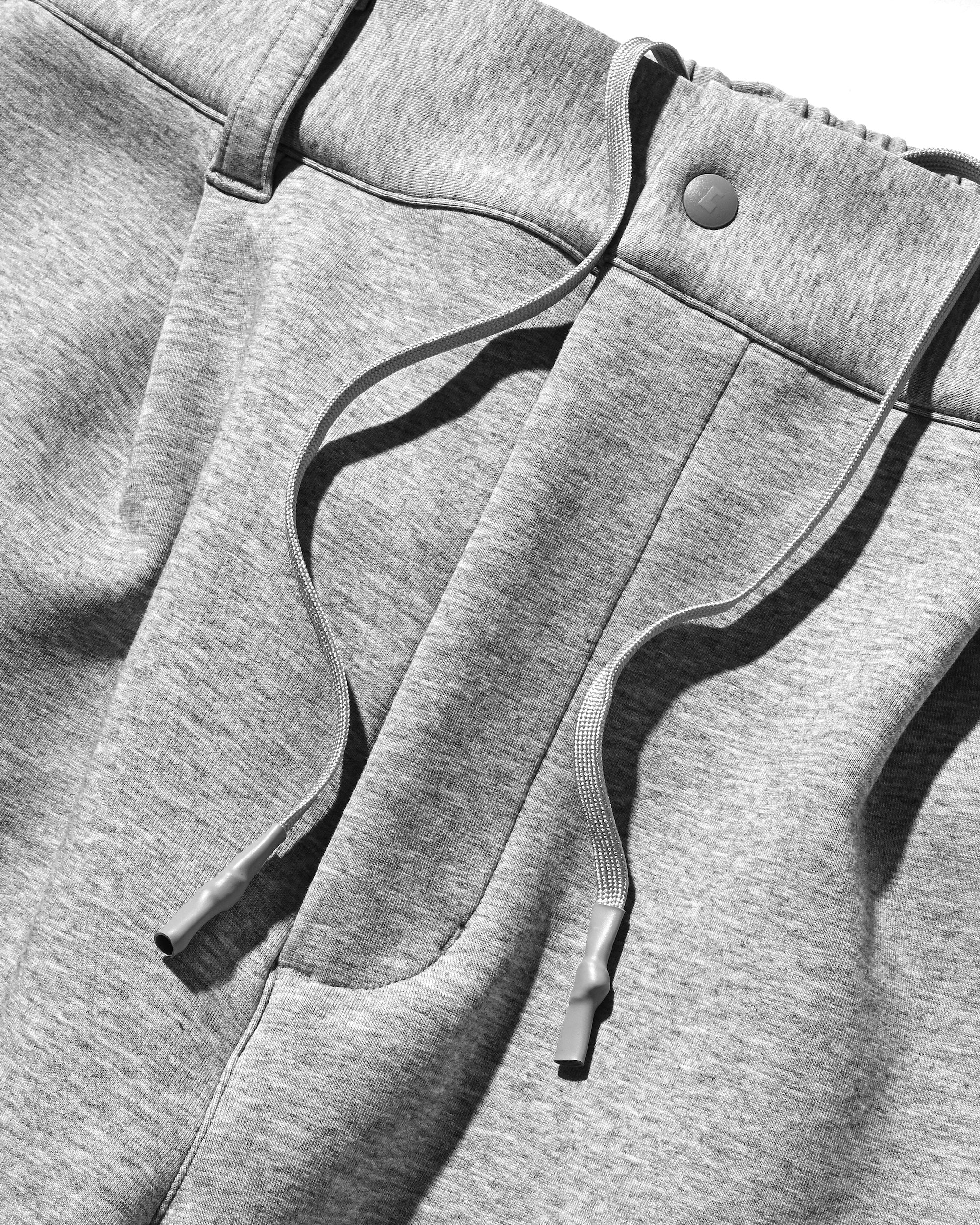 AIR COTTON CURVED PANTS (GRAY)