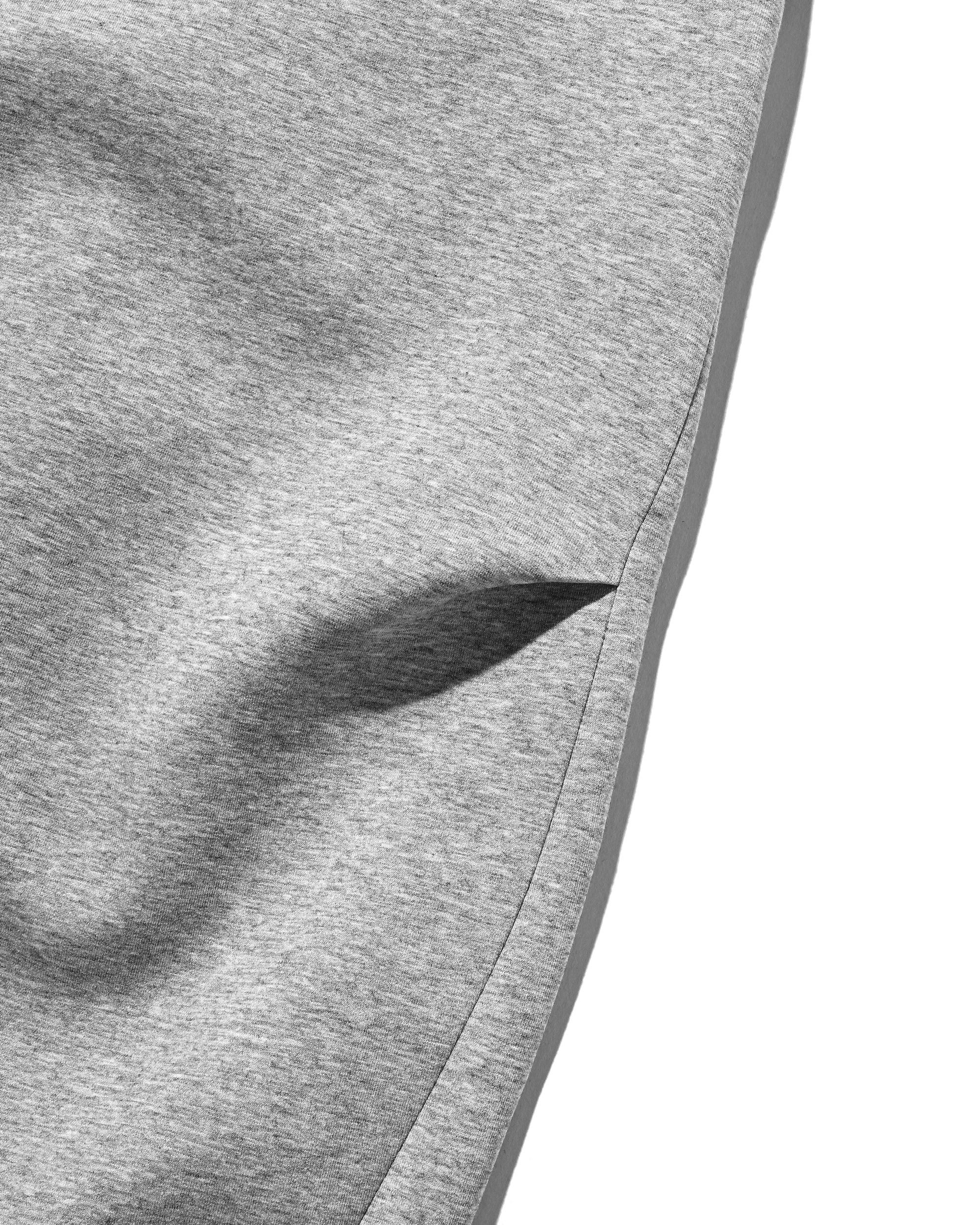 AIR COTTON CURVED PANTS (GRAY)