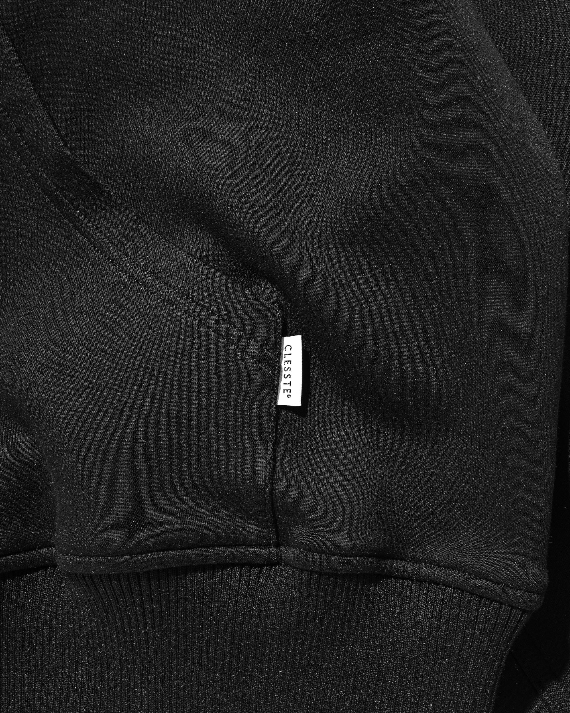 AIR COTTON ACTIVE HOODIE (BLACK)
