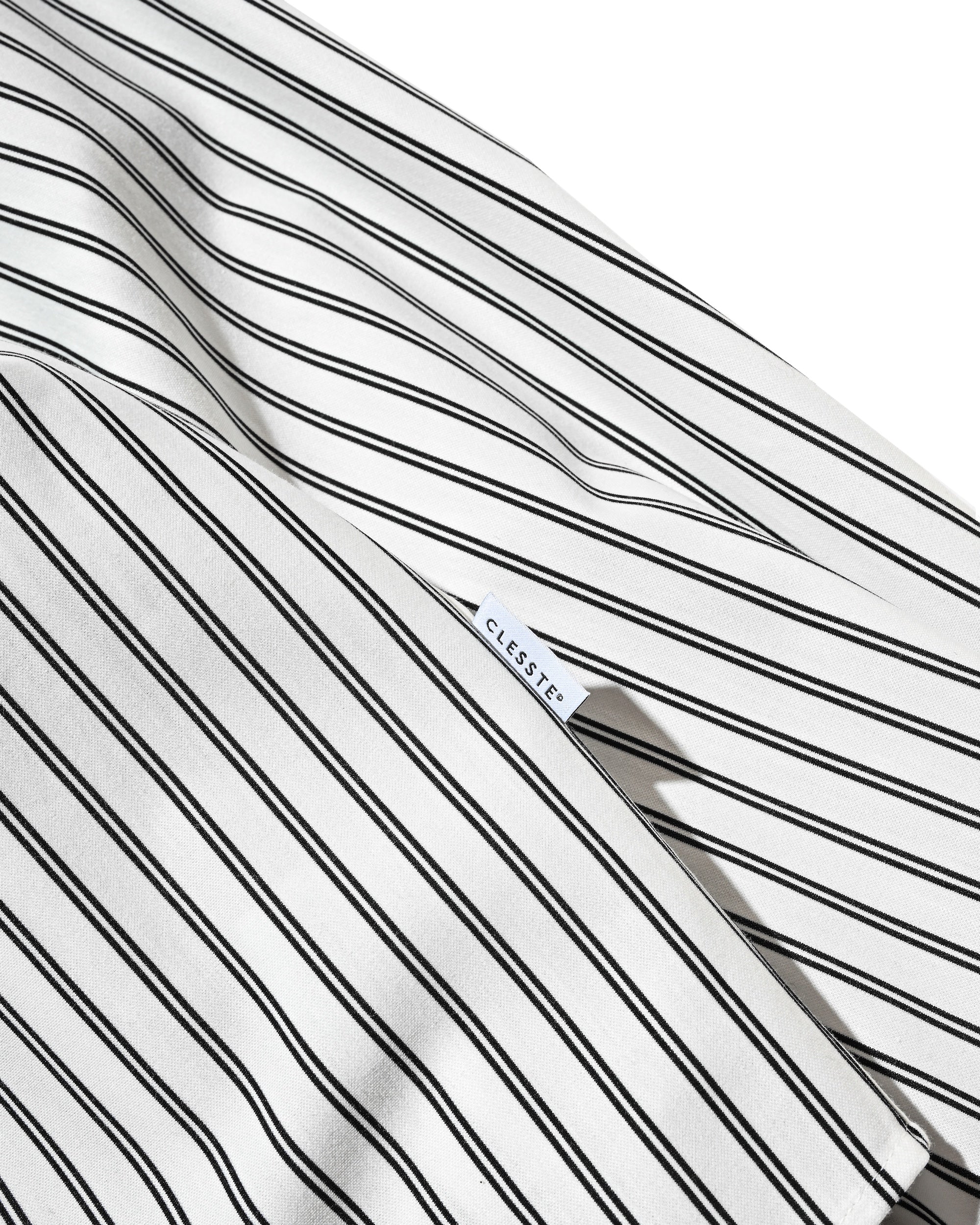 【12.6 SAT 20:00- IN STOCK】46G KNIT CROPPED LENGTH EVERYDAY L/S SHIRT (WHITE STRIPE)