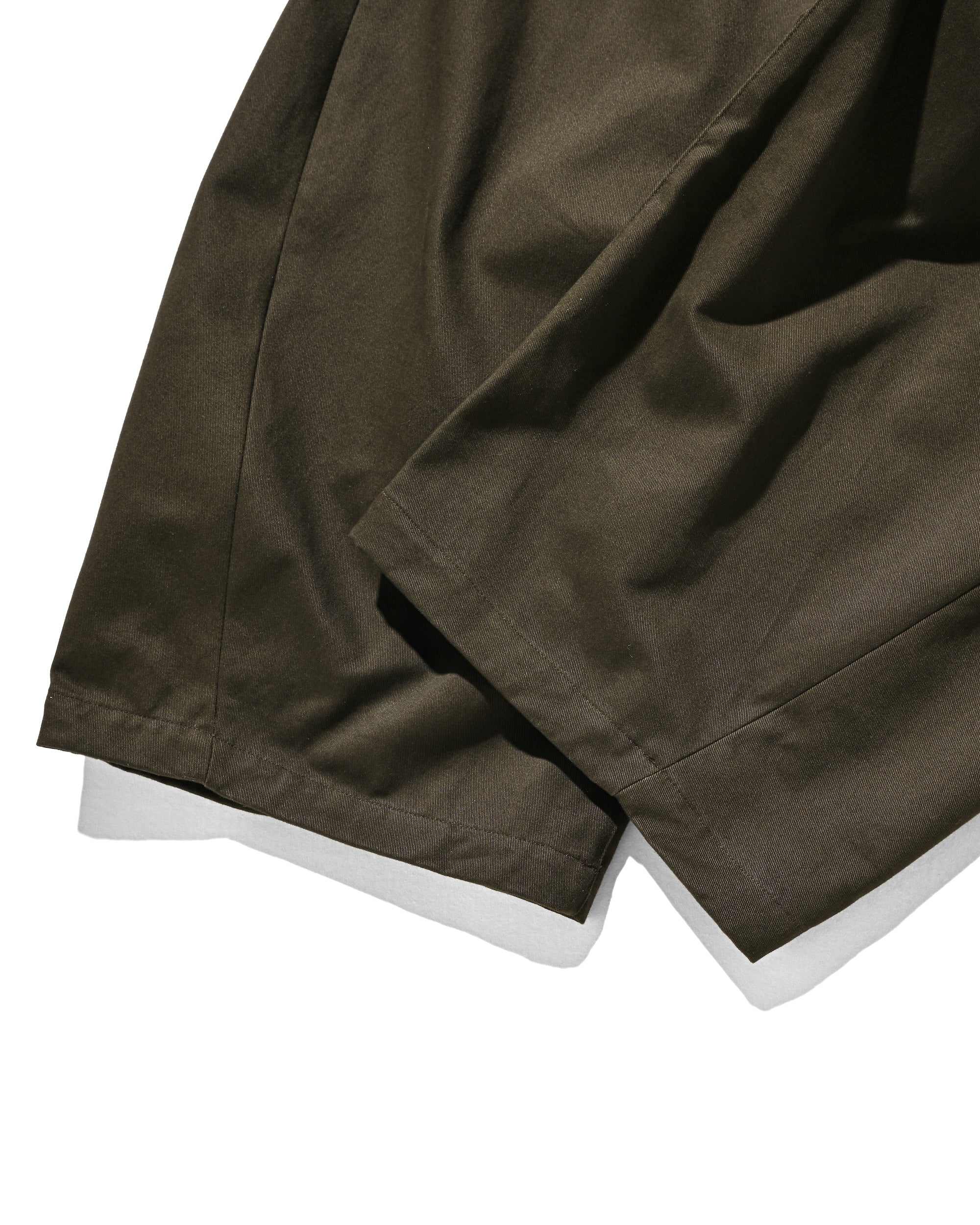 【6.11 WED 20:00- IN STOCK】BARREL LEG EASY PANTS (OLIVE)