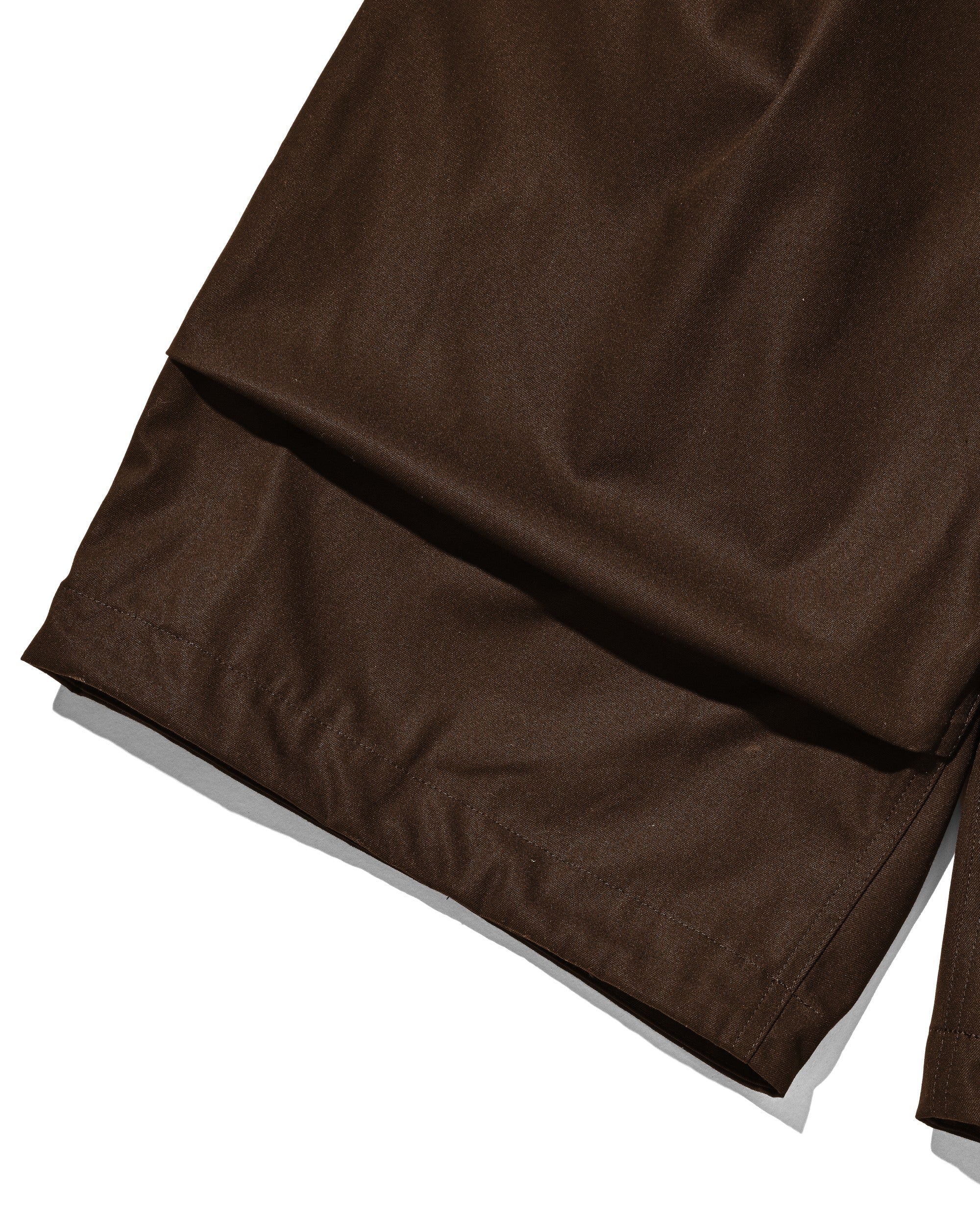 【9.5 SAT 20:00- IN STOCK】T/C GABARDINE CITY MASSIVE UTILITY CROPPED PANTS (BROWN)