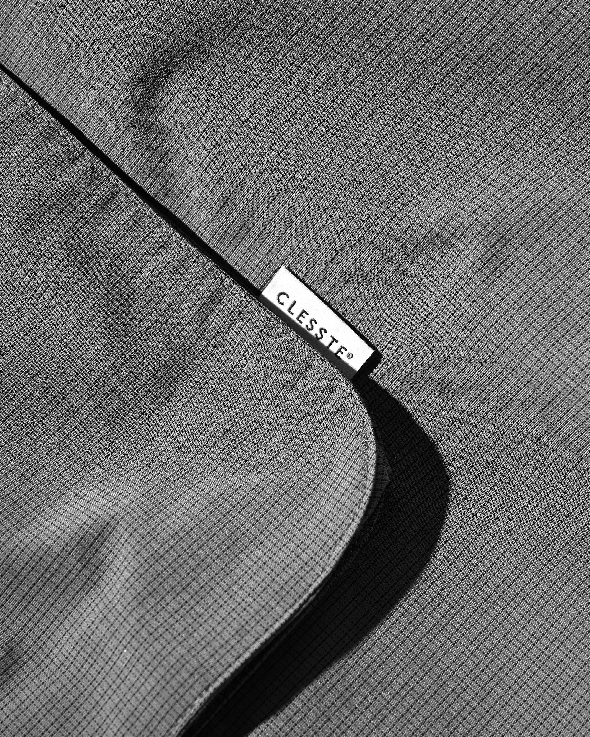 【6.4 WED 20:00- IN STOCK】GRAPH CHECK WADING S/S SHIRT JACKET (CHARCOAL×BLACK)