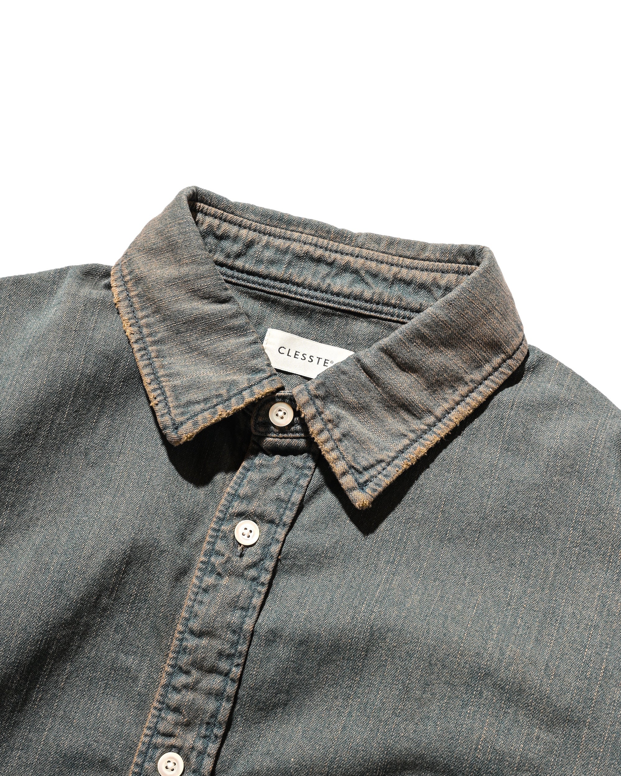 【2.28 SAT 20:00- IN STOCK】DENIM CLASSIC CITY L/S SHIRT (VINTAGE BROWN)