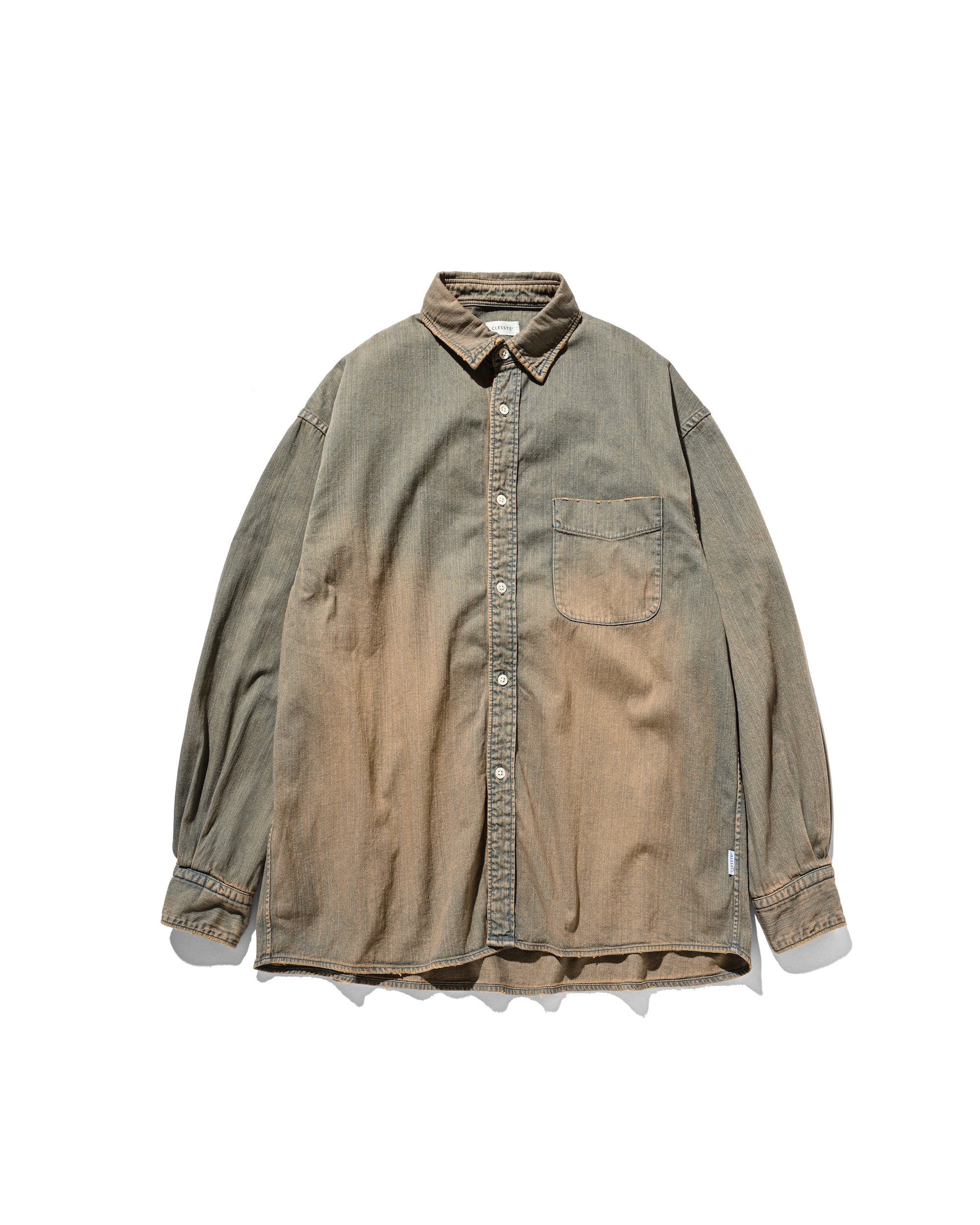 【2.28 SAT 20:00- IN STOCK】DENIM CLASSIC CITY L/S SHIRT (VINTAGE BEIGE)