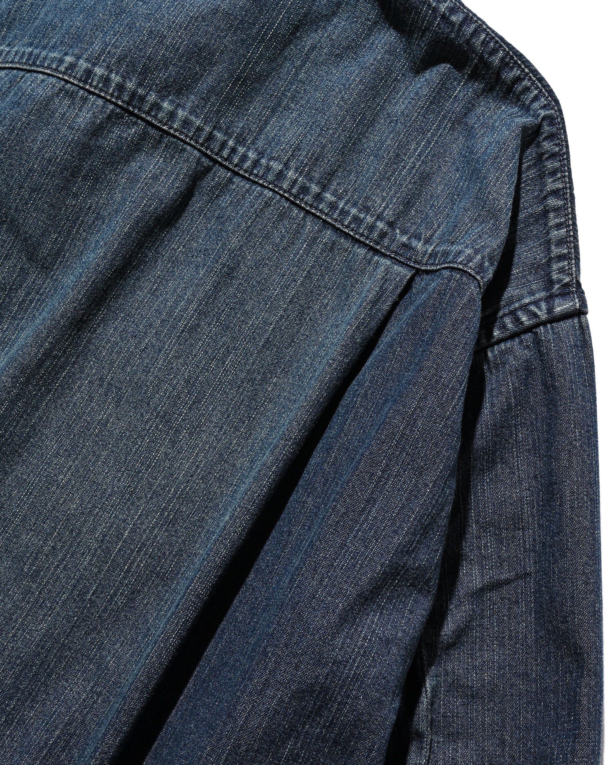 【2.28 SAT 20:00- IN STOCK】DENIM CLASSIC CITY L/S SHIRT (VINTAGE INDIGO)