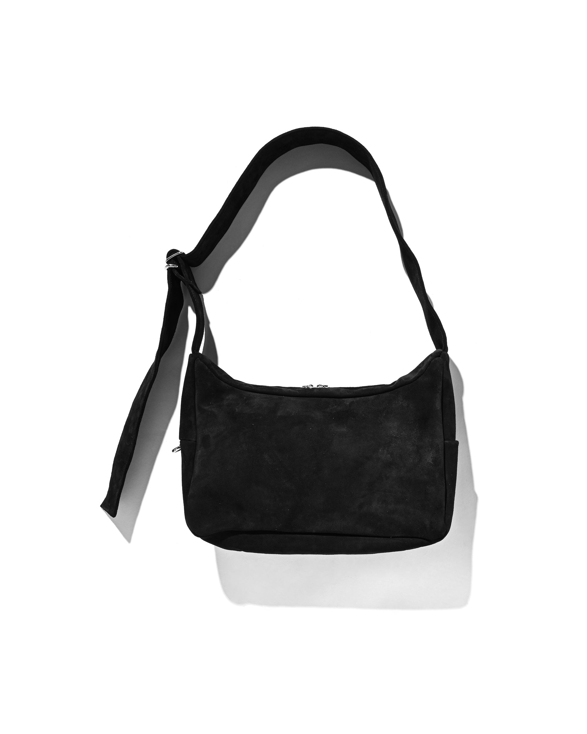 SUEDE HOLIDAY BAG (BLACK)