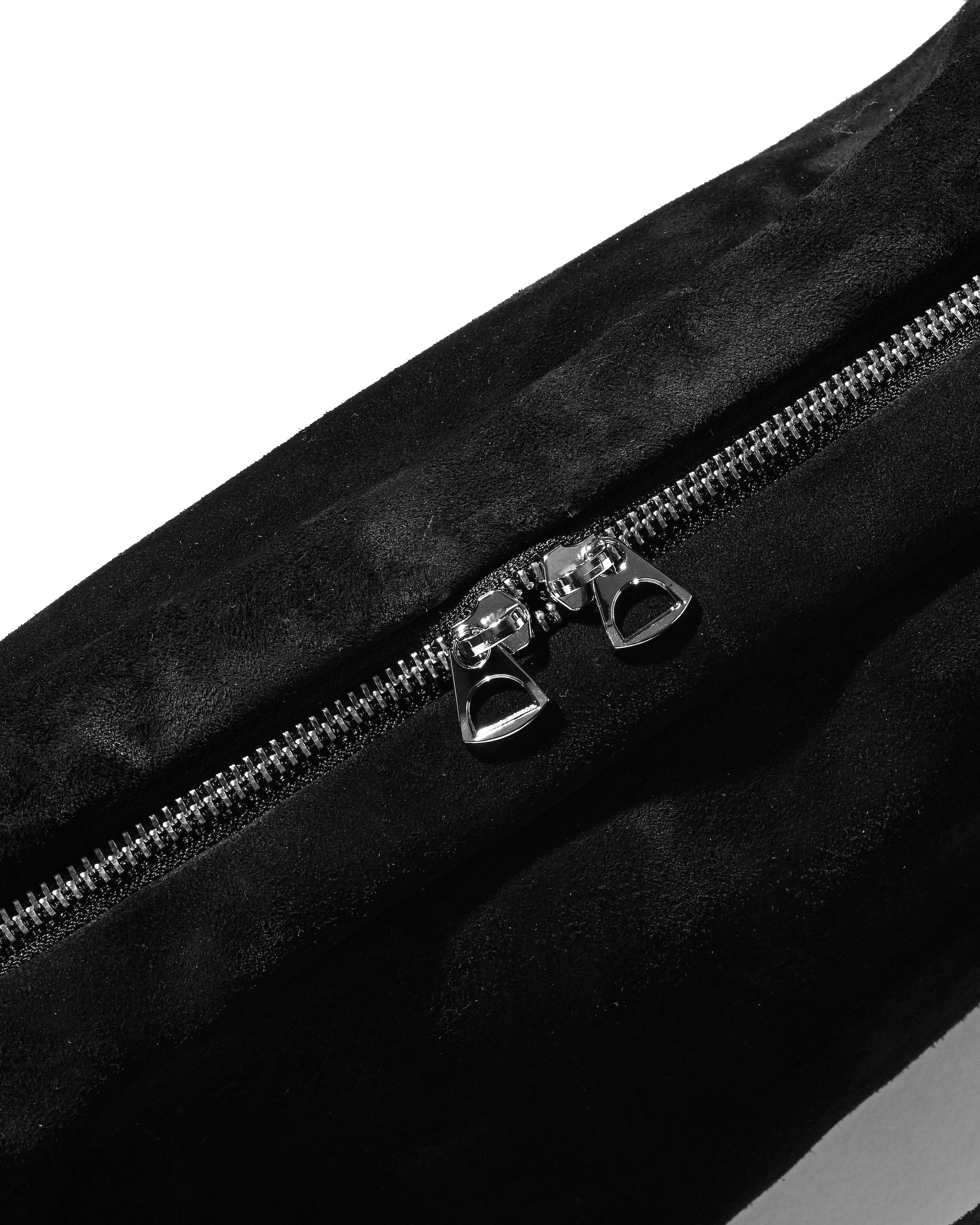 SUEDE HOLIDAY BAG (BLACK)