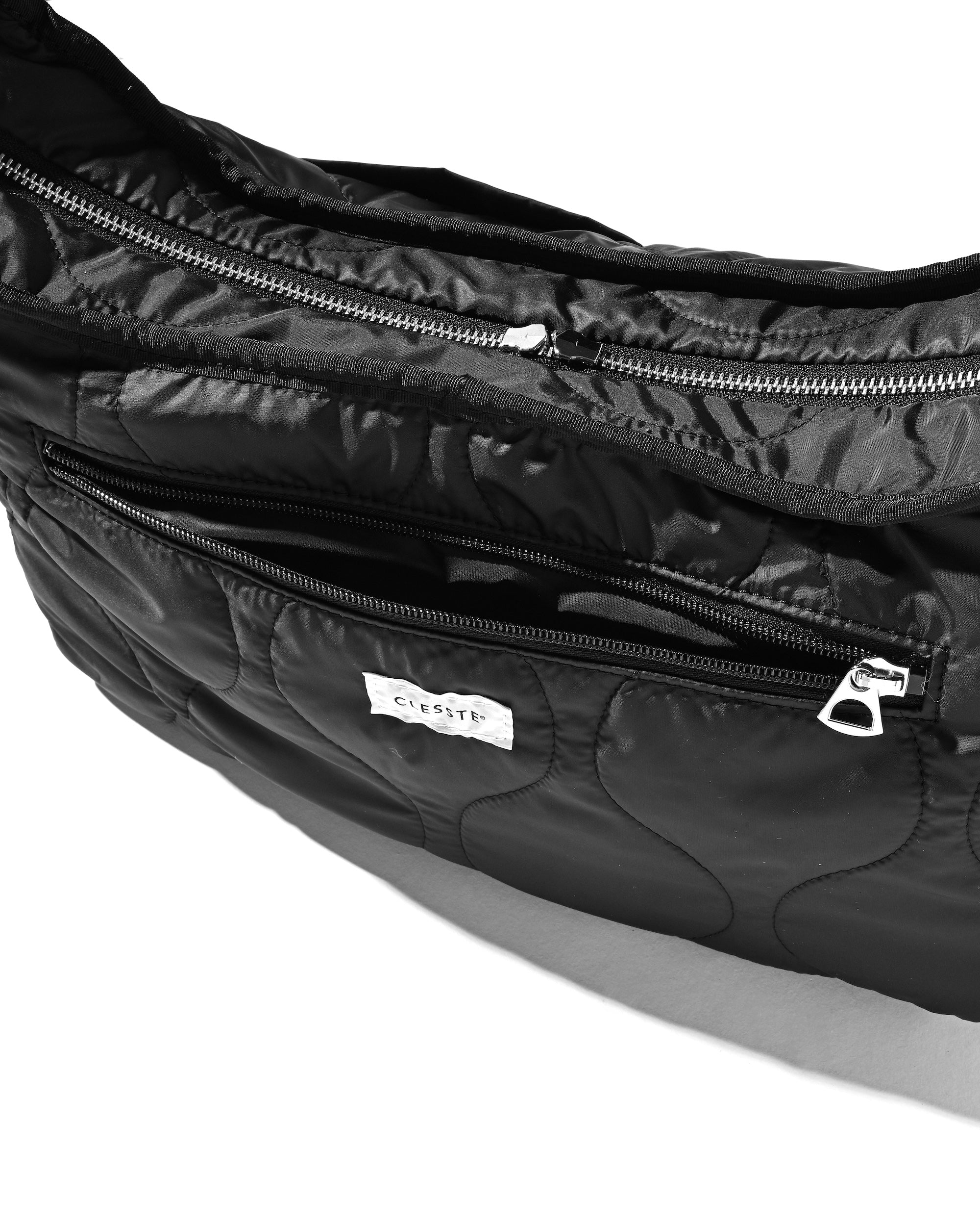 SUEDE HOLIDAY BAG (BLACK)