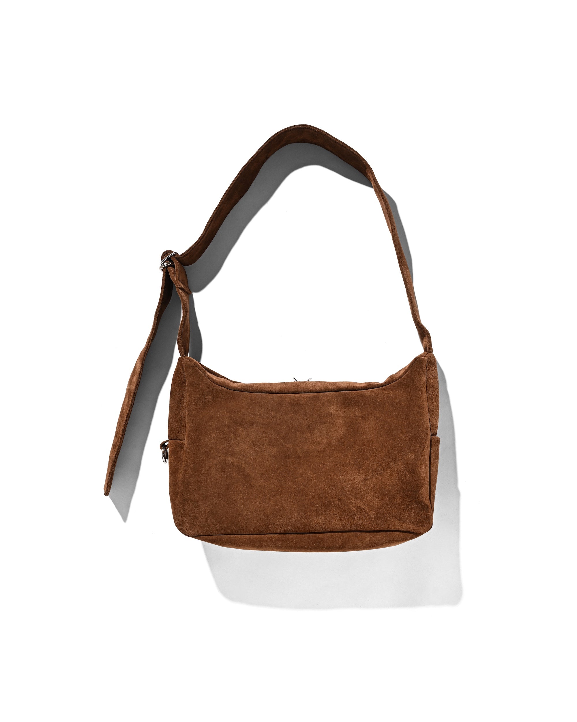 【1.7 WED 20:00- IN STOCK】SUEDE HOLIDAY BAG (BROWN)
