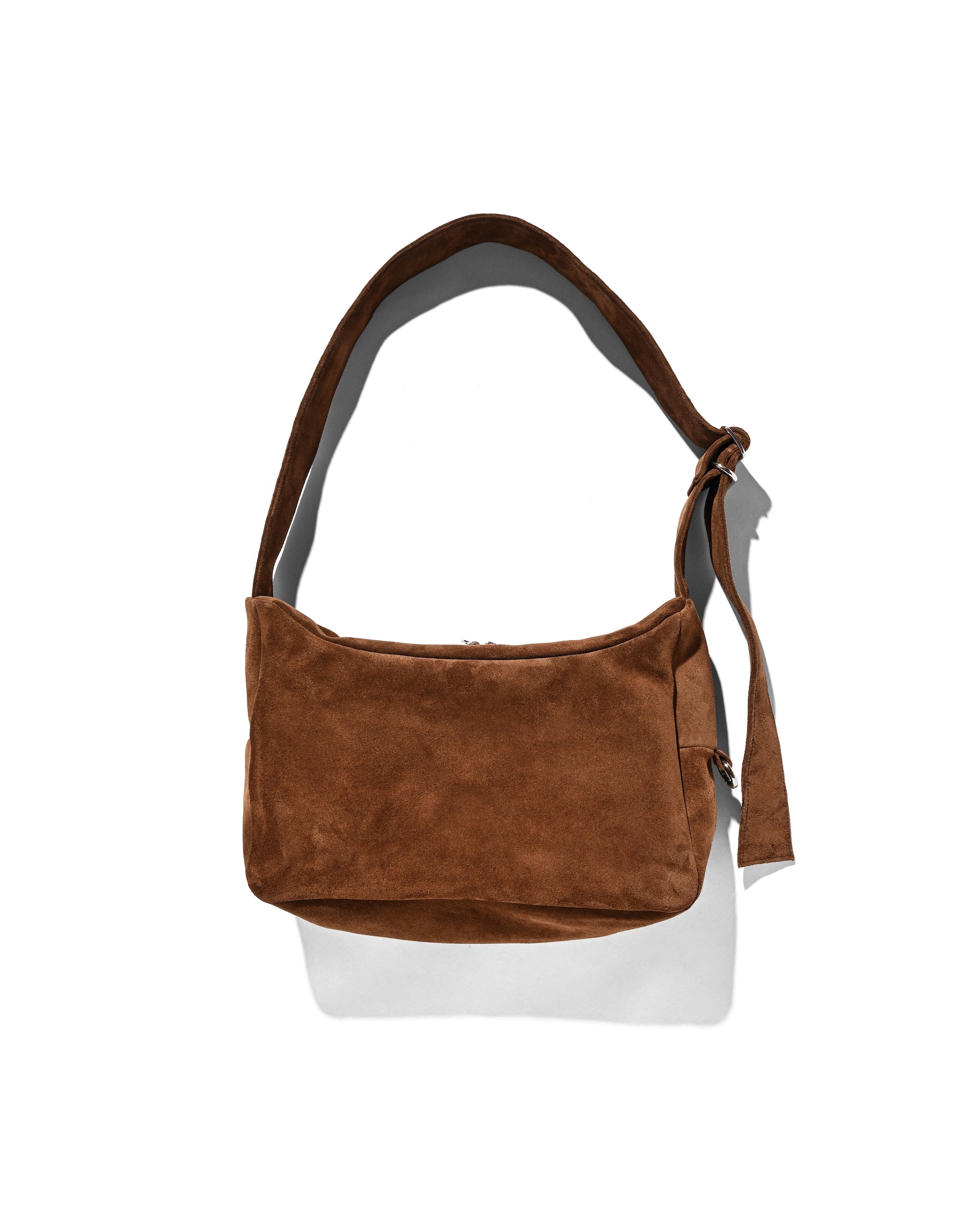 SUEDE HOLIDAY BAG (BROWN)
