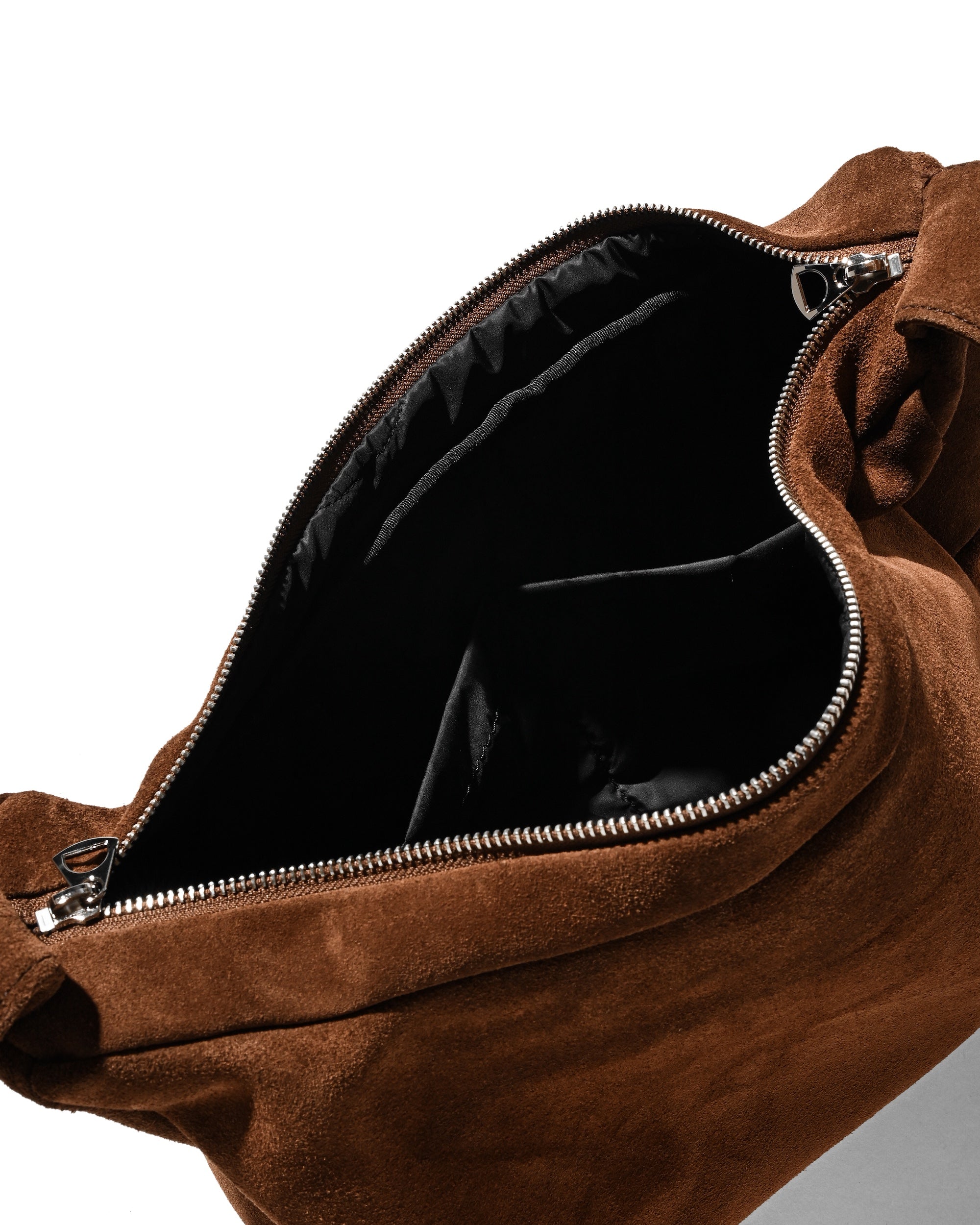SUEDE HOLIDAY BAG (BROWN)