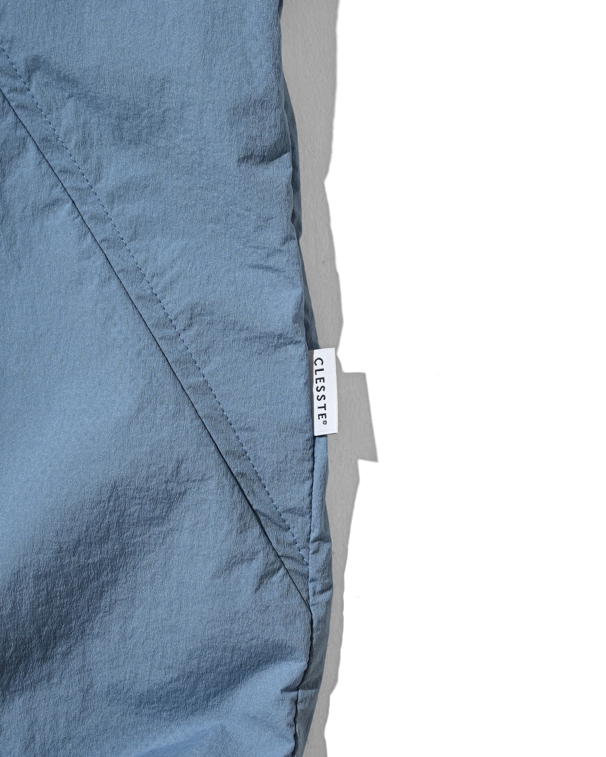 【6.20 SAT 20:00- IN STOCK】HALF ZIP TRAIL S/S SHIRT (SAX BLUE)